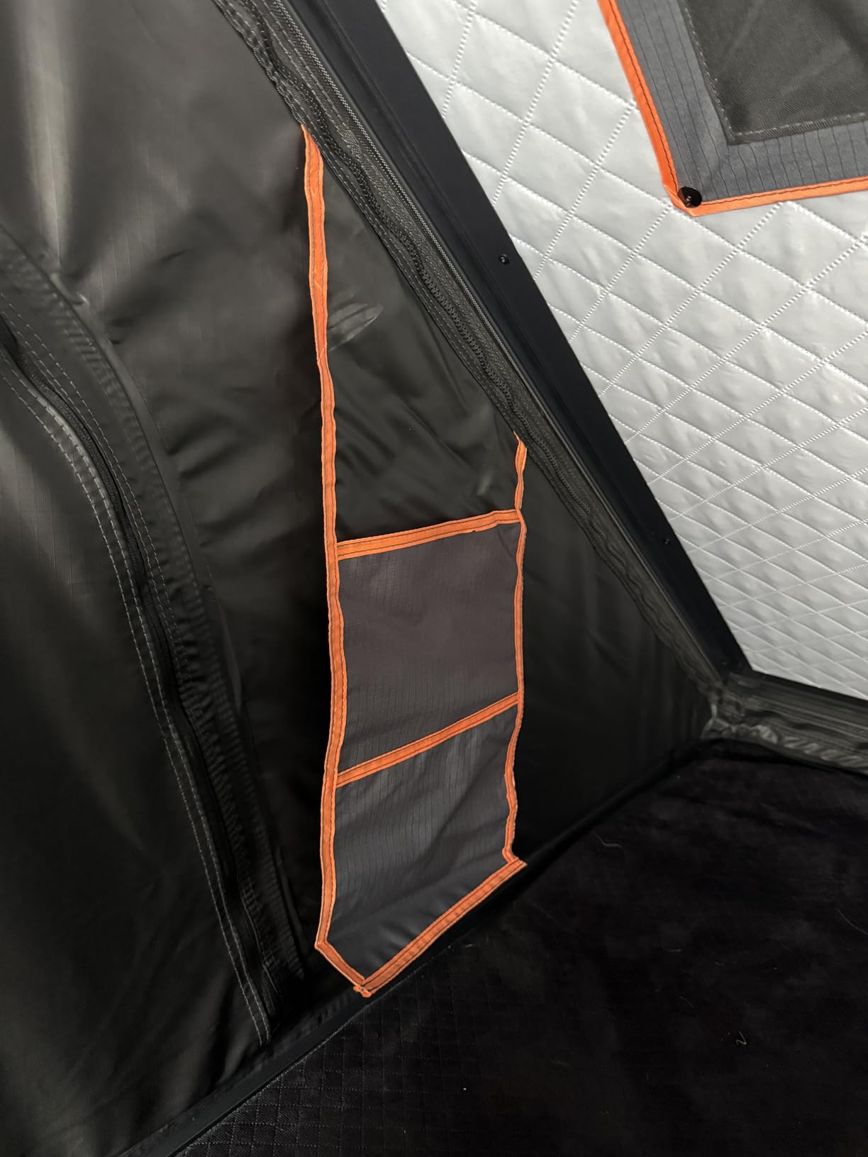 Adventurer Pro Rooftop Tent Hard Shell with USB Outlet, Side Awning, Replaceable Rain Fly & Luggage Racks for 4 Season Camping, Aluminum Pop Up 2-3 Person Roof Top Tent for Truck Jeep SUV Van Trailer customer photo 1