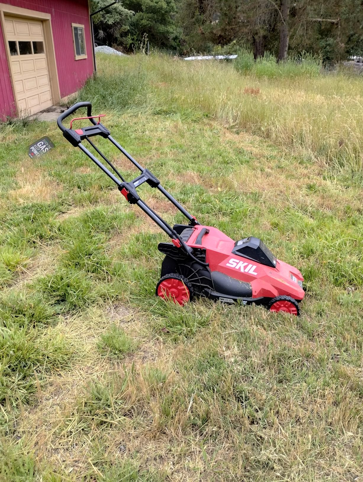 SKIL PWR CORE 40 Brushless 40V 20-Inch Push Mower Kit, Includes 6.0Ah Battery and 150W Charger - PM4910-15 customer photo 2