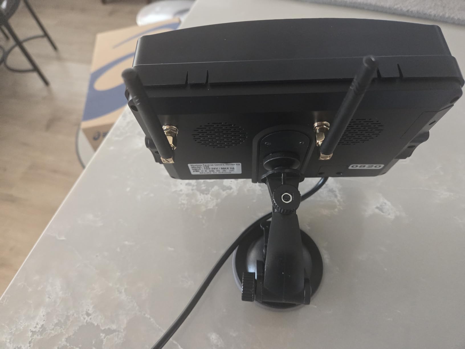 HD 1080P Magnetic Wireless Backup Camera: 1-Min Easy Install No Wiring 25H Long Battery Life for Long Travel - 7 Inch Recording Monitor Dual Solar Backup Cameras for RV Trailer Camper Truck customer photo 1