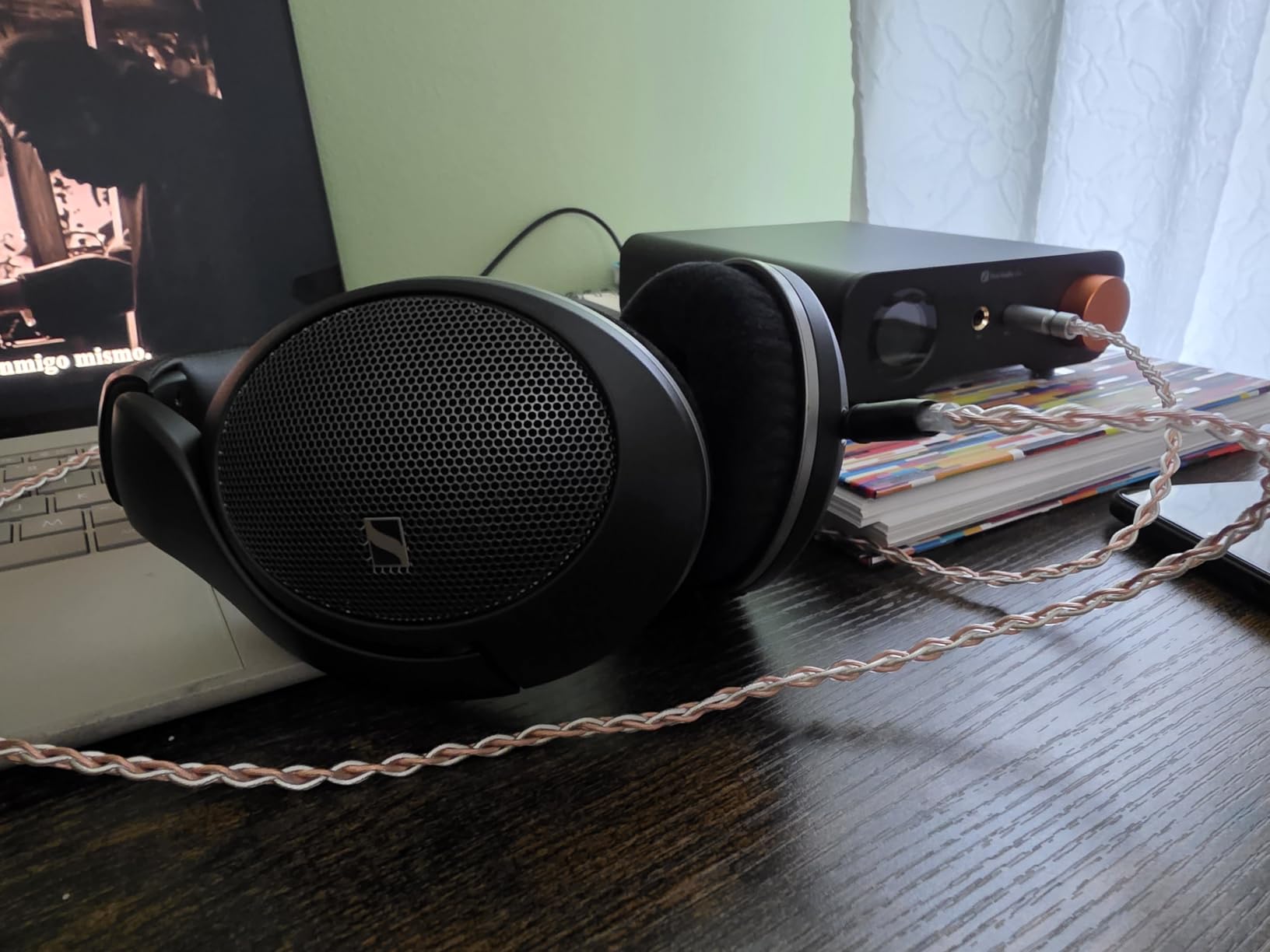 Sennheiser HD 550 Open-Back Audiophile Headphones - Lightweight Design, Best-in-Class Sound with Enhanced Bass and Treble customer photo 2