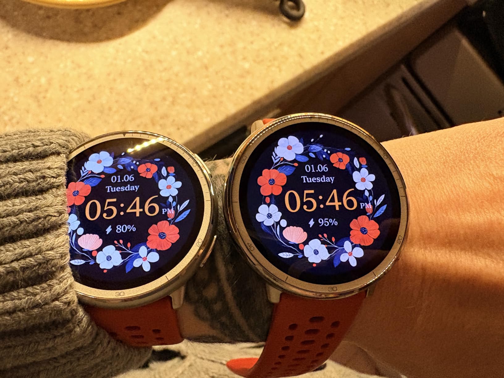 Amazfit Active 2 Sport Smart Watch Fitness Tracker for Android and iPhone, 44mm, 10 Day Battery, Water Resistant, GPS Maps, Sleep Monitor, 160+ Workout Modes, 400 Face Styles, Silicone Strap, Free App customer photo 1