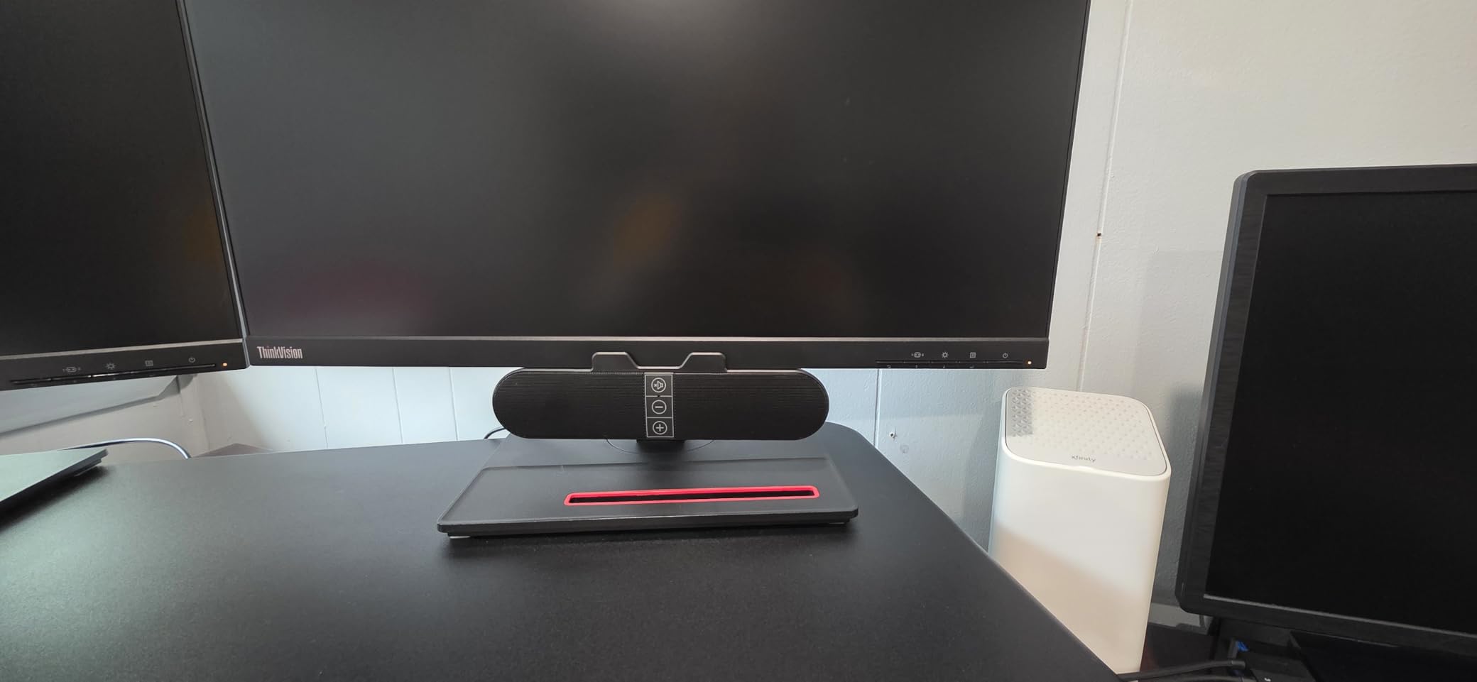 Computer Speakers for Desktop PC Monitor, USB Plug-in, Wired, Computer Soundbar for PC, Laptop Speakers with Adaptive-Channel-Switching, Loud Sound, Deep Bass, USB C Adapter, Easy to Clip on Monitor customer photo 2