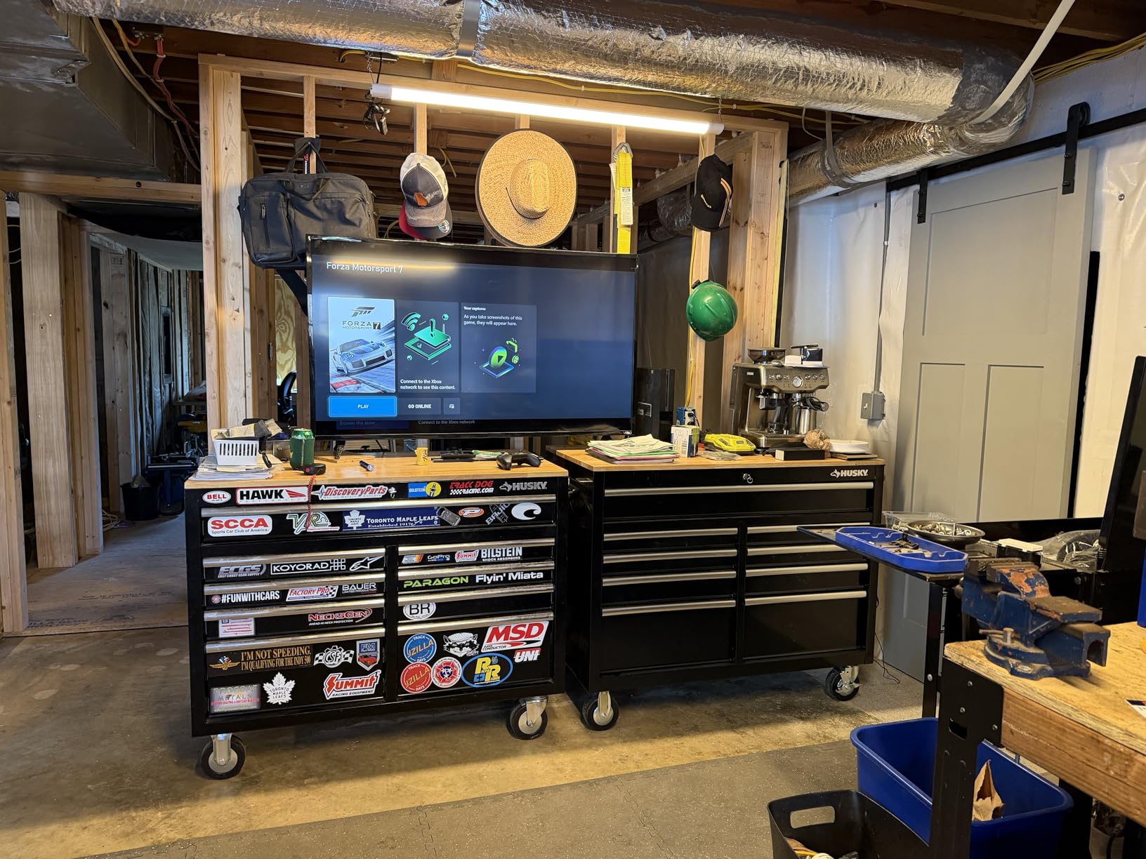 ALUSSO LED Shop Lights 4FT for Garage, 4800LM Super Bright, Adjustable 2700K 3000K 4000K 5000K 6500K, 120V, Warm to Cool Daylight Linkable Shop Lights for Workshop/Basement, ETL Listed, 2 Pack customer photo 1