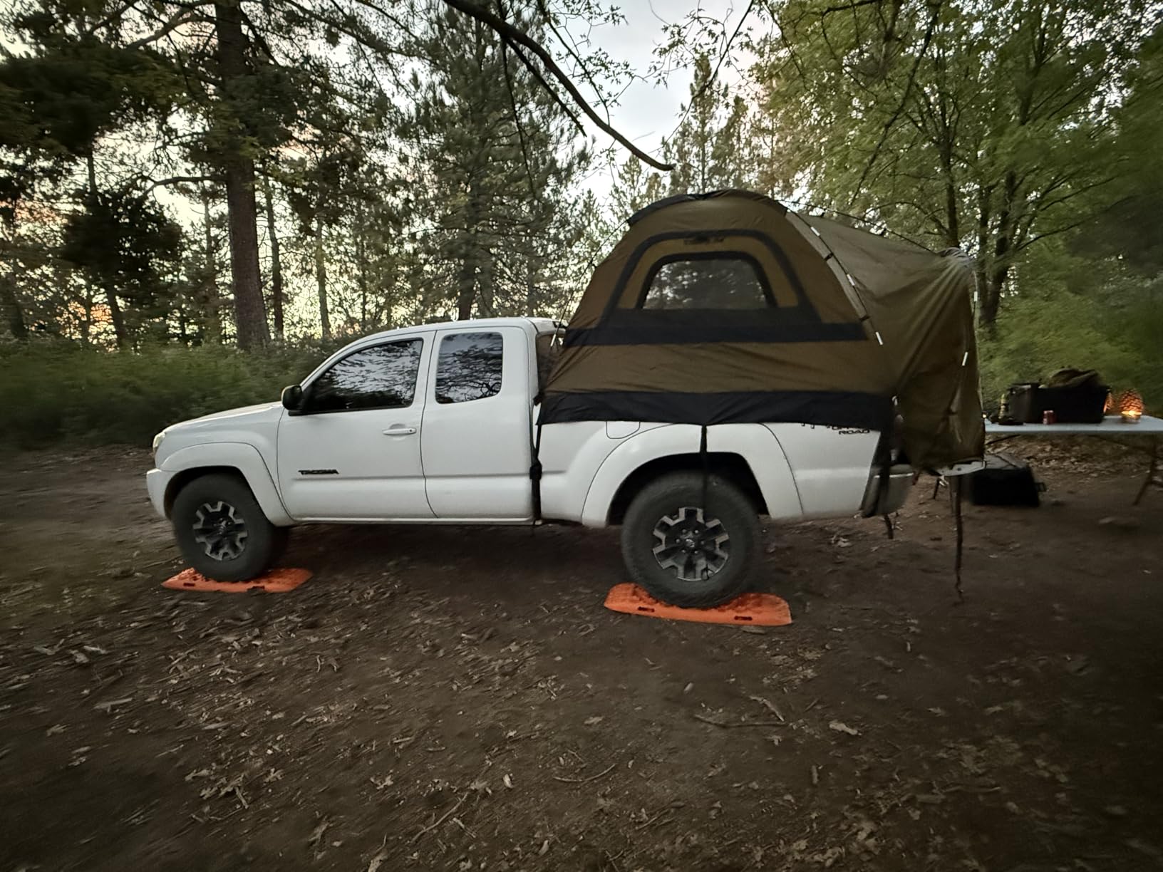Truck Bed Tent, Waterproof PU3000mm Pickup Truck Tent for Camping Bed, 2-3 Person Sleeping Truck Tent, Portable for Car Camping customer photo 2