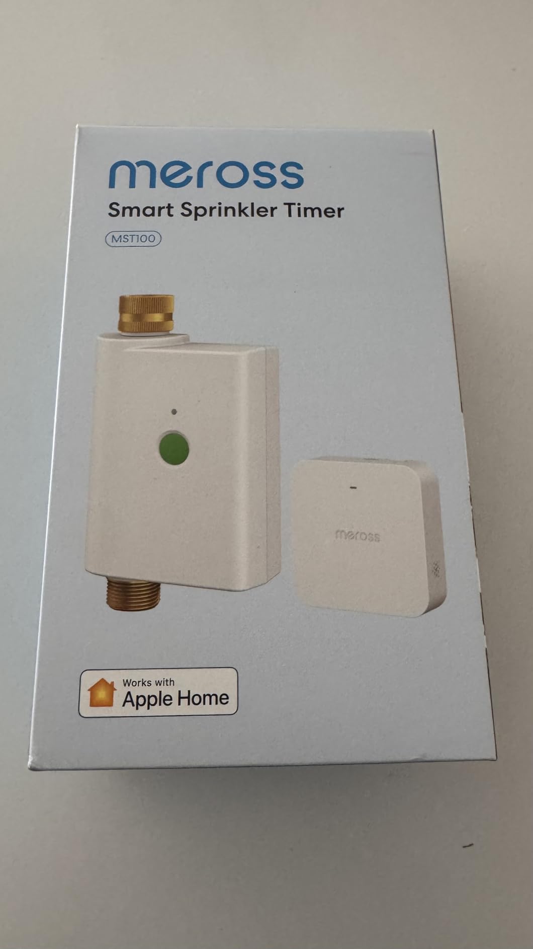 meross WiFi Water Timer for Garden Hose, Smart Hose Timer with Brass Inlet & Outlet, WiFi Sprinkler Valve Work with Alexa & Google Assistant, Smart Rain Skip for Lawn, Garden & Yard customer photo 1