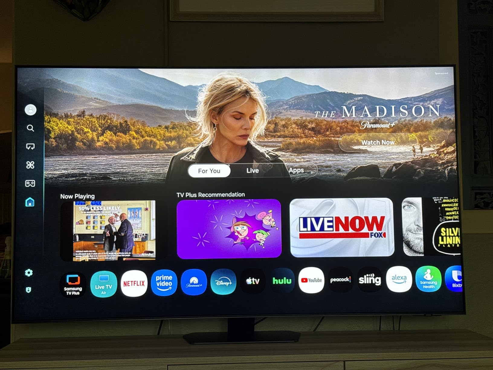 Samsung 85-Inch Class Neo QLED 4K QN90F Series, Vision AI, Mini LED Smart TV (2025 Model, 85QN90F) customer photo 1