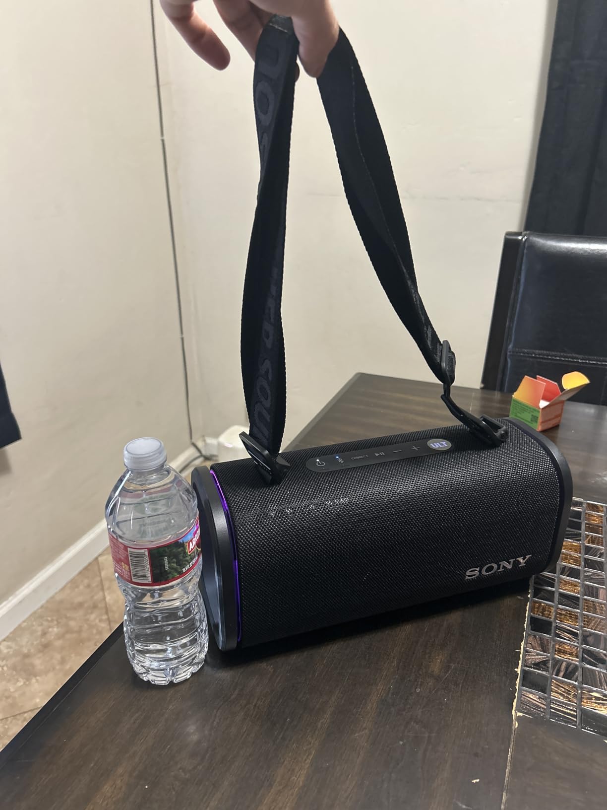 Sony ULT Field 5 Wireless Portable Bluetooth Speaker, IP67 Waterproof, Dustproof, Rustproof with Enhanced Bass, 25 Hour Battery, 360° Party Light customer photo 2