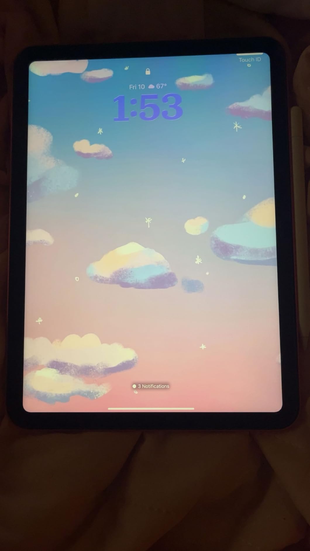 Apple iPad 11-inch (A16 chip): Liquid Retina Display, 128GB, Wi-Fi 6, 12MP Cameras, Touch ID, All-Day Battery Life - Blue customer photo 2