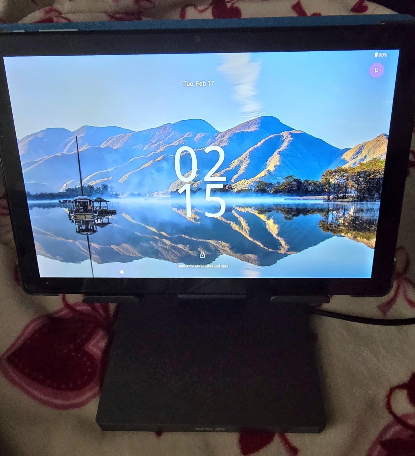 2026 iPad Pro USB C Hub Stand, Adapter for iPad Air M5 M4 M3 13 11 12.9 Inch Docking Station 4K 60Hz HDMI, RJ45 Ethernet, SD/TF Card Reader, 3 USB 3.0 Port, 3.5mm Audio, iPad A16 Galaxy Tablet Dock customer photo 2