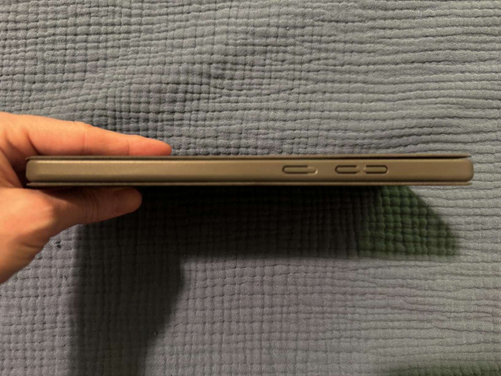 Lenovo Tab One Lightweight Tablet, up to 12.5 Hours YouTube Streaming, 8.7 inch HD Display, 4GB Memory, 64GB Storage, Folio Case customer photo 1