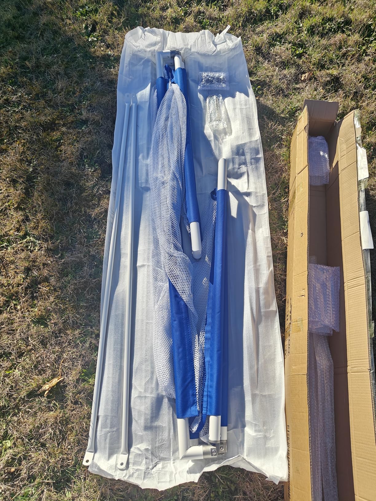 Seliyoo Patented Aluminum Soccer Goal - No-Wobble Design, 10 Second Quick Fold customer photo 1