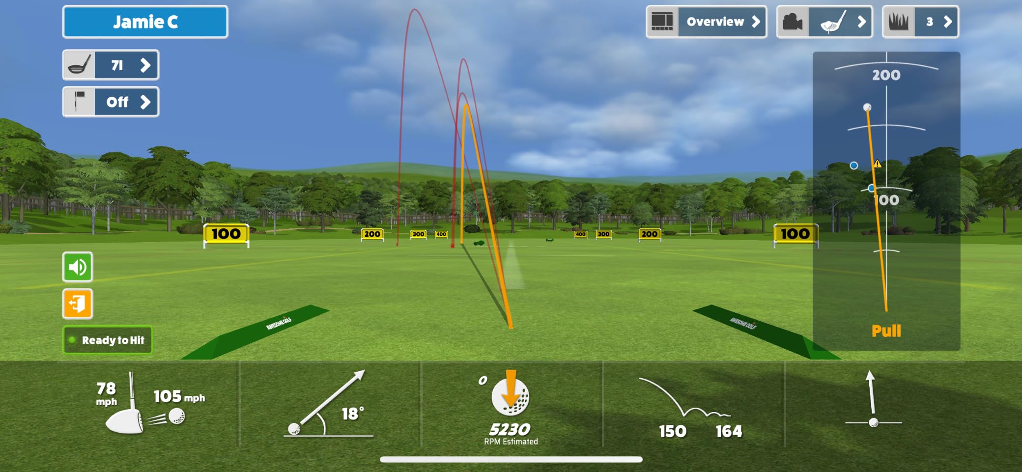 Rapsodo MLM2PRO Launch Monitor Golf Simulator | Swing Trainer & Shot Tracker for Home & Driving Range | Golf Training Aid (3 ProV1 Balls) customer photo 1