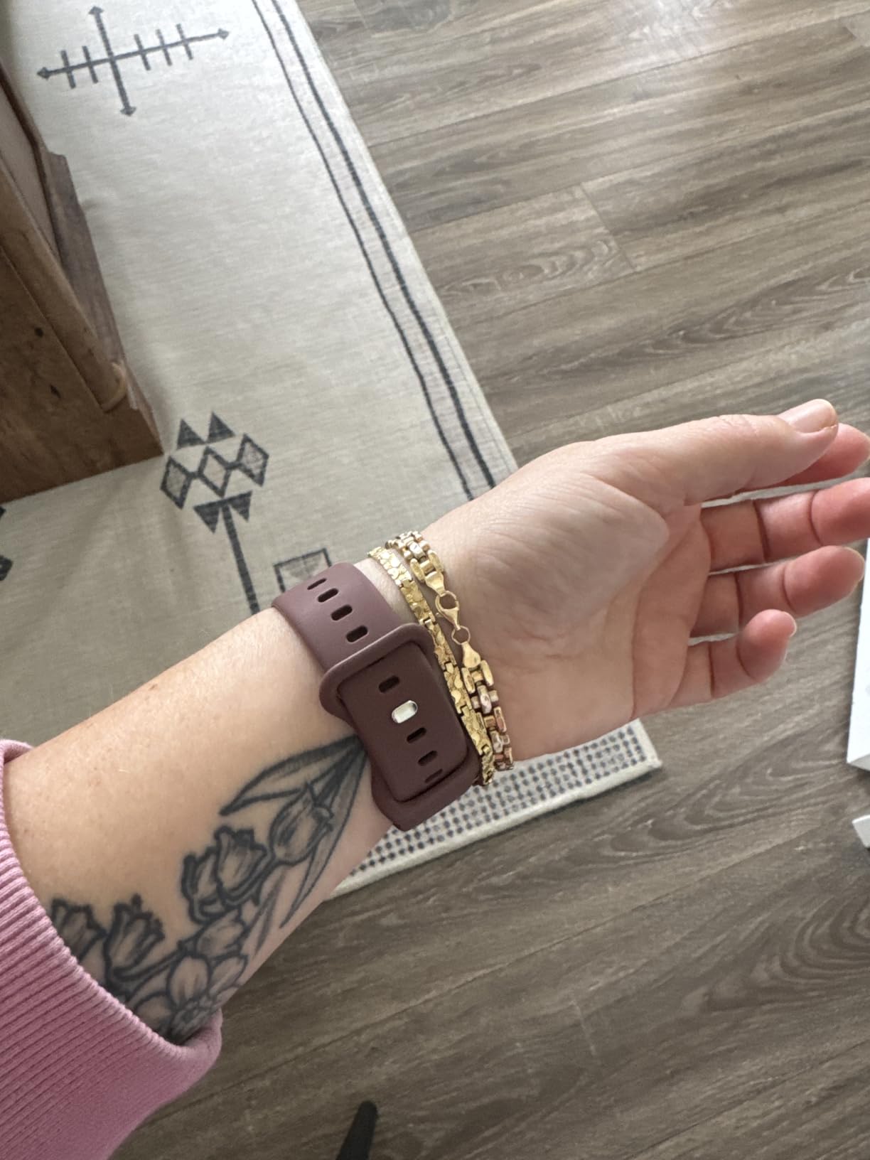6 Pack Thin Bands Compatible with Apple Watch Band 38mm 40mm 41mm 42mm 44mm 45mm 46mm 49mm Women Men, Sport Silicone Strap Slim Wristband for iWatch Series 11 10 9 8 SE 7 6 5 4 3 2 1 Ultra customer photo 2