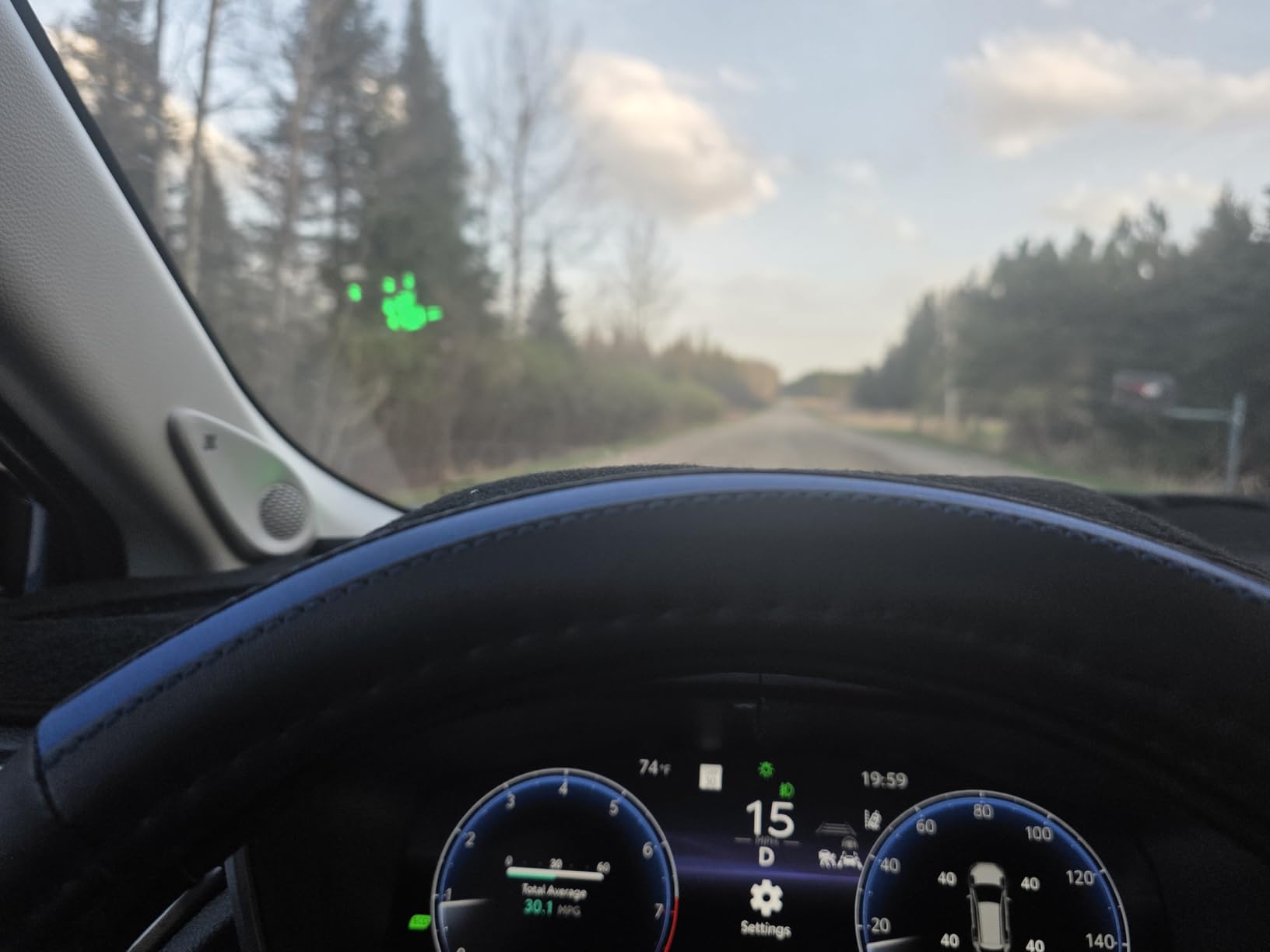 Heads up Display for Cars, Car HUD, Head up Display for Car, Digital GPS HUD Speedometer, USB Cable Plug and Play, Automatic Brightness Adjustment, Large Font Display (K1-White) customer photo 1