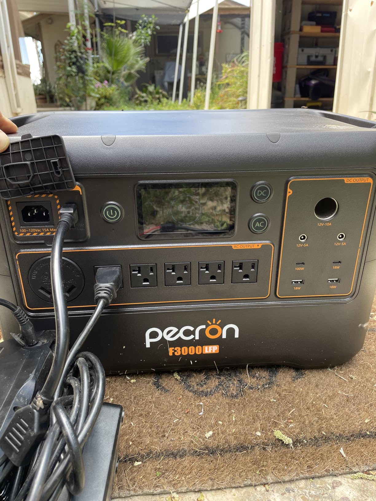 PECRON Portable Power Station F3000LFP, 3072Wh Solar Generator, 3600W LiFePO4 Battery Home Backup, Fast Charging Lithium Battery with 100W USB-C Output for Home, Camping, RV, Emergency customer photo 1