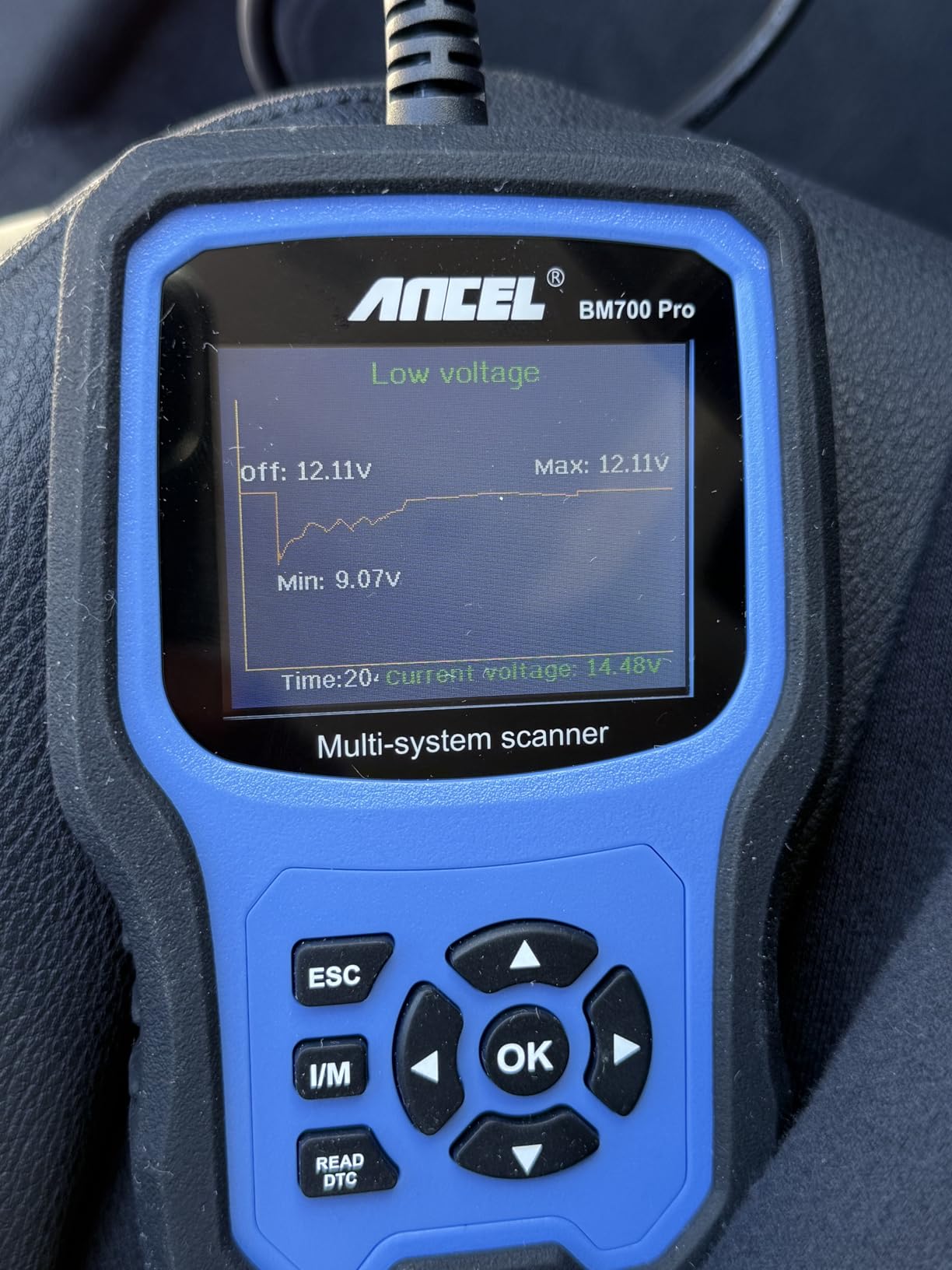 ANCEL BM700 PRO BMW Scanner - Battery Registration Tool with Full System Diagnostics & All Reset Services customer photo 2