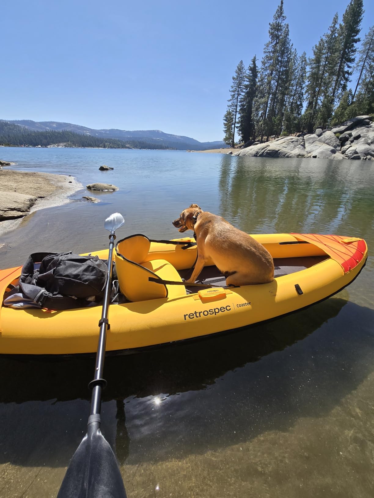 Retrospec Coaster Inflatable Kayak for Adults, 220 & 440lb Weight Capacity, Lightweight with Paddle & Pump customer photo 2