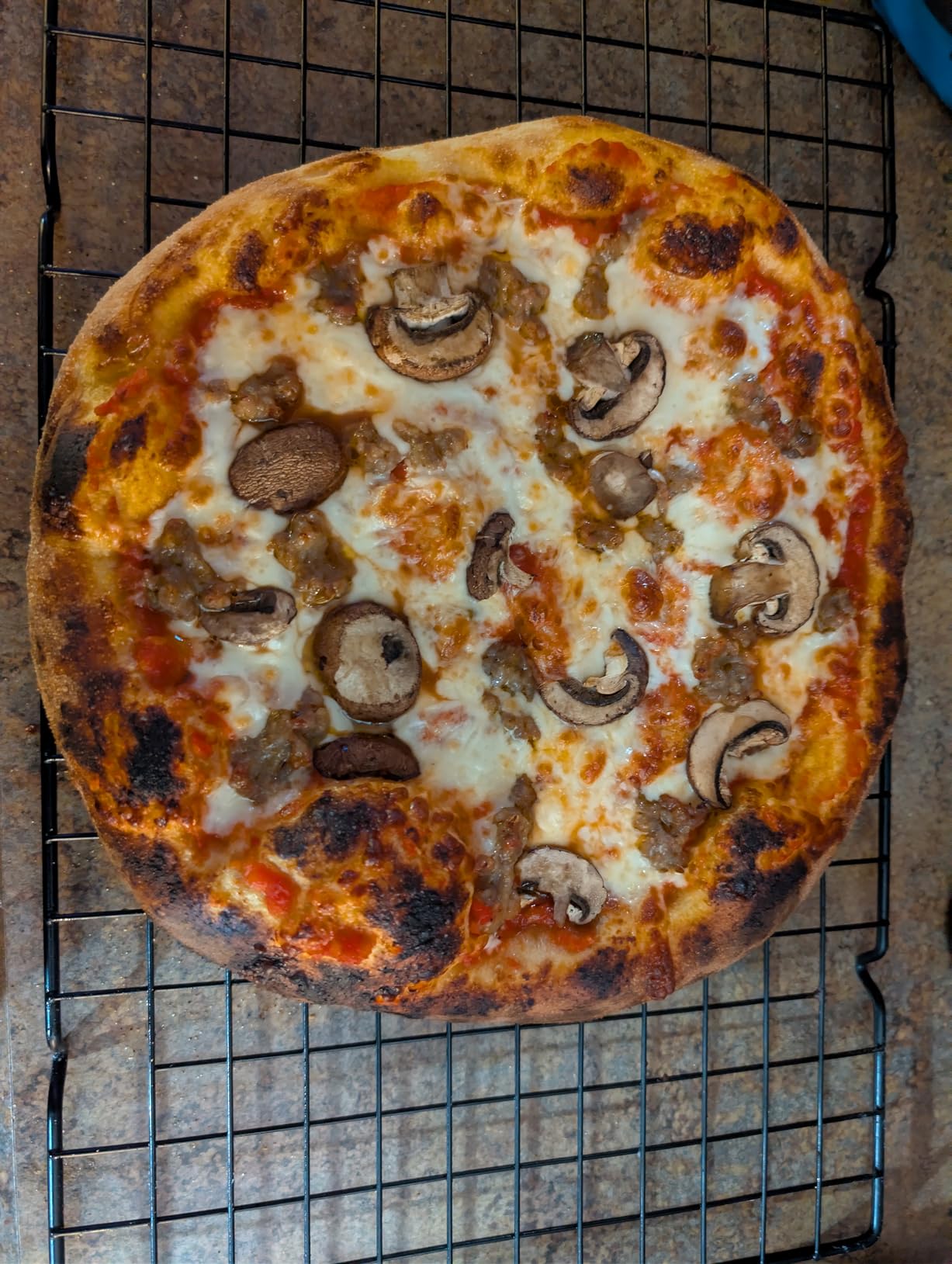 BIG HORN Pizza Oven Indoor, 14 Inch Electric Countertop Pizza Oven up to 850°F with 6 Preset Modes, Perfect Pizza Maker Machine for Home, Pizza Cooker with Pizza Stone and Pizza Peel, Stainless Steel customer photo 2