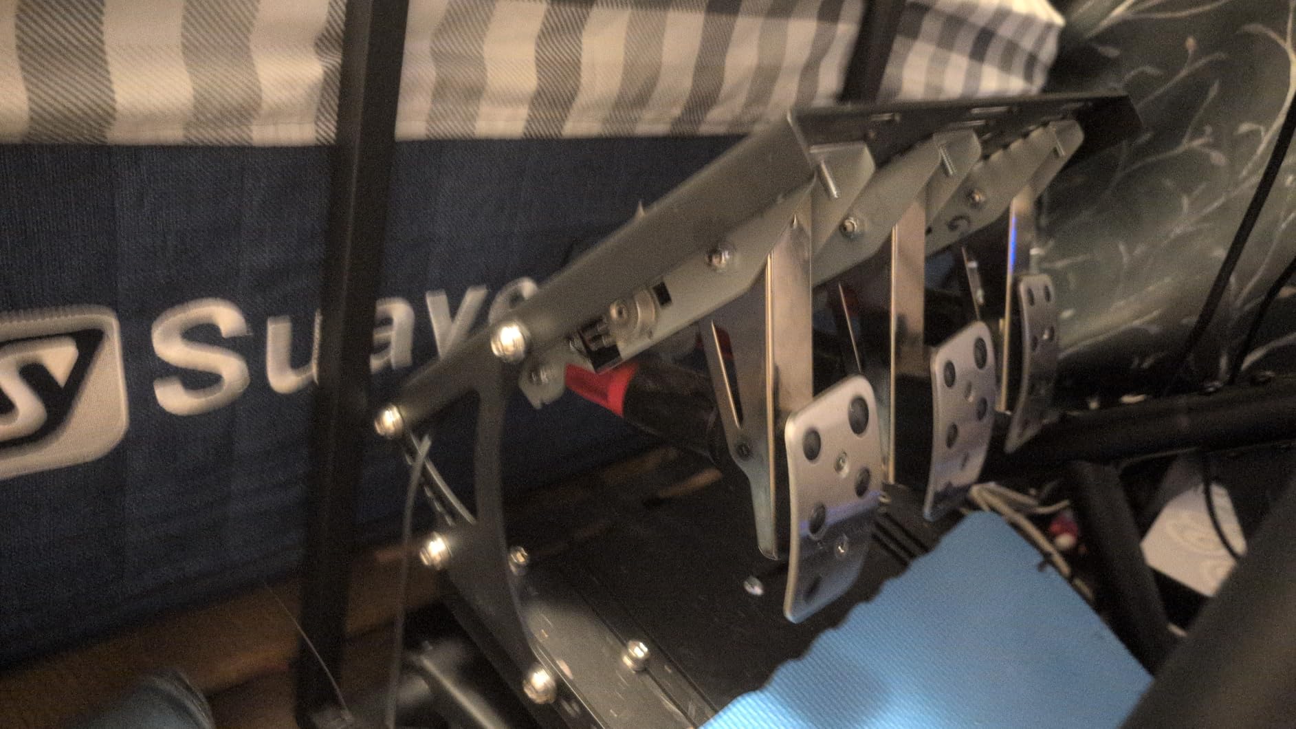 Sim Racing Inverted Pedals Kit - Suitable for Logitech G PRO/G923/G920/G29/G27/G25 (Logitech Pedals Not Included) customer photo 1