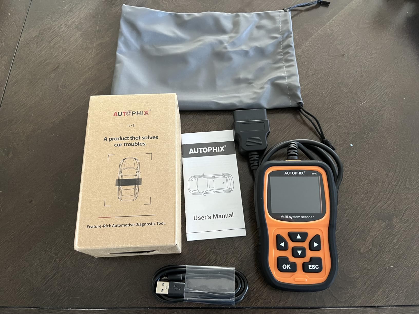 AUTOPHIX 5900P+ Fit for BMW Scanner, All System Diagnostic Scan Tool with Battery Registration Tool for BMW MINI Rolls-Royce Diagnostic Code Reader, Advanced Oil CBS EPB Reset Throttle Matching customer photo 1