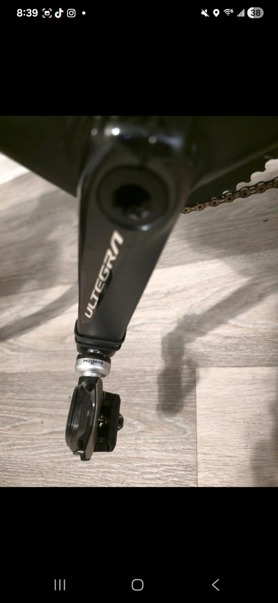 Magene P715 Dual-Sensing Side Power Meter Cycling Pedals, Silver, ±1% Accuracy Bike Power Meter, KEO Compatible, 120h Battery Life, Bluetooth & ANT+, Easy 1min Install customer photo 2