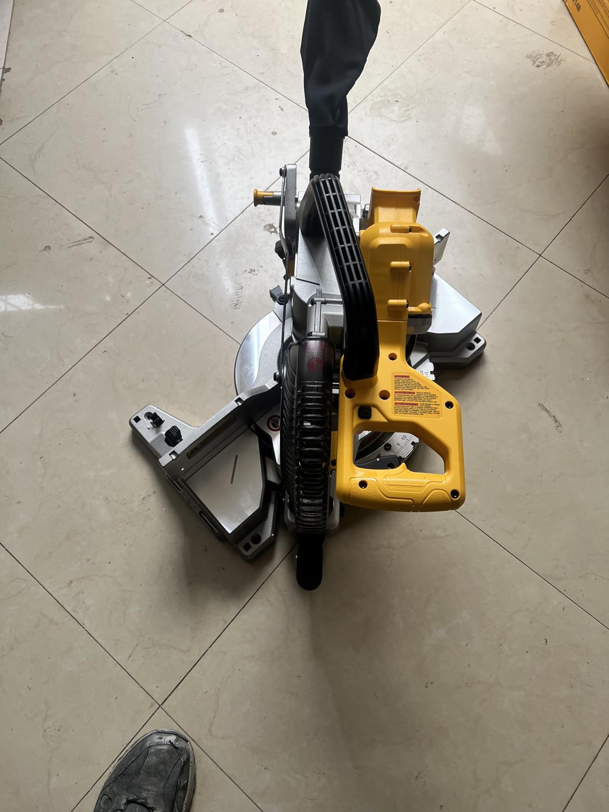 DEWALT 20V MAX XR 10 in. Double Bevel Fixed Miter Saw (Tool Only) (DCS714B) customer photo 1