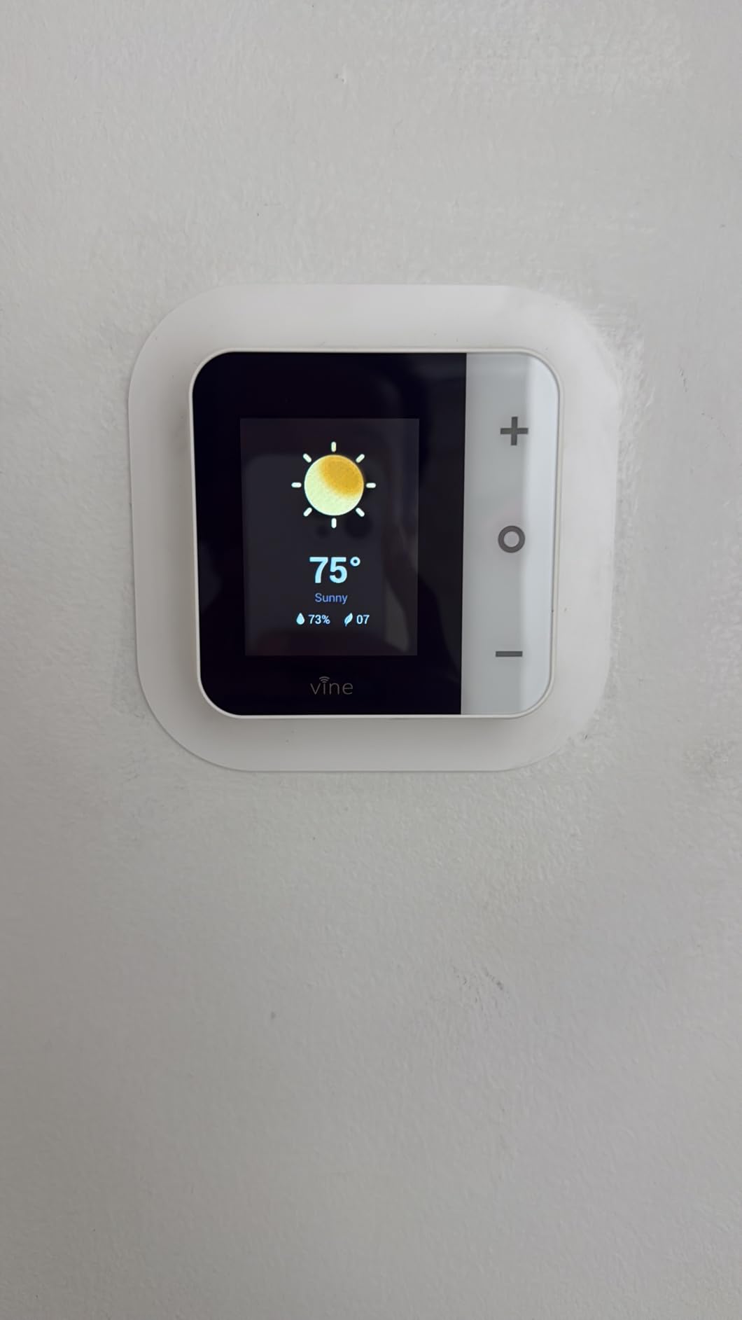 vine Smart Thermostat for House, WiFi Thermostats for Home Compatible with Alexa and Google Assistant, 7day x 8period Programmable, Energy Star Certified customer photo 1