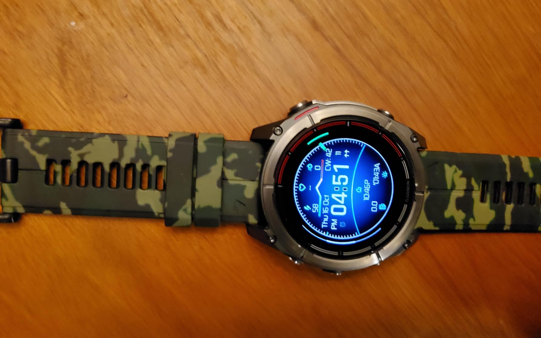 quatix 8, 51 mm, Marine GPS Smartwatch, Bright AMOLED Display, Chartplotter Controls, Built-in Flashlight, 24/7 Health & Wellness Features customer photo 1