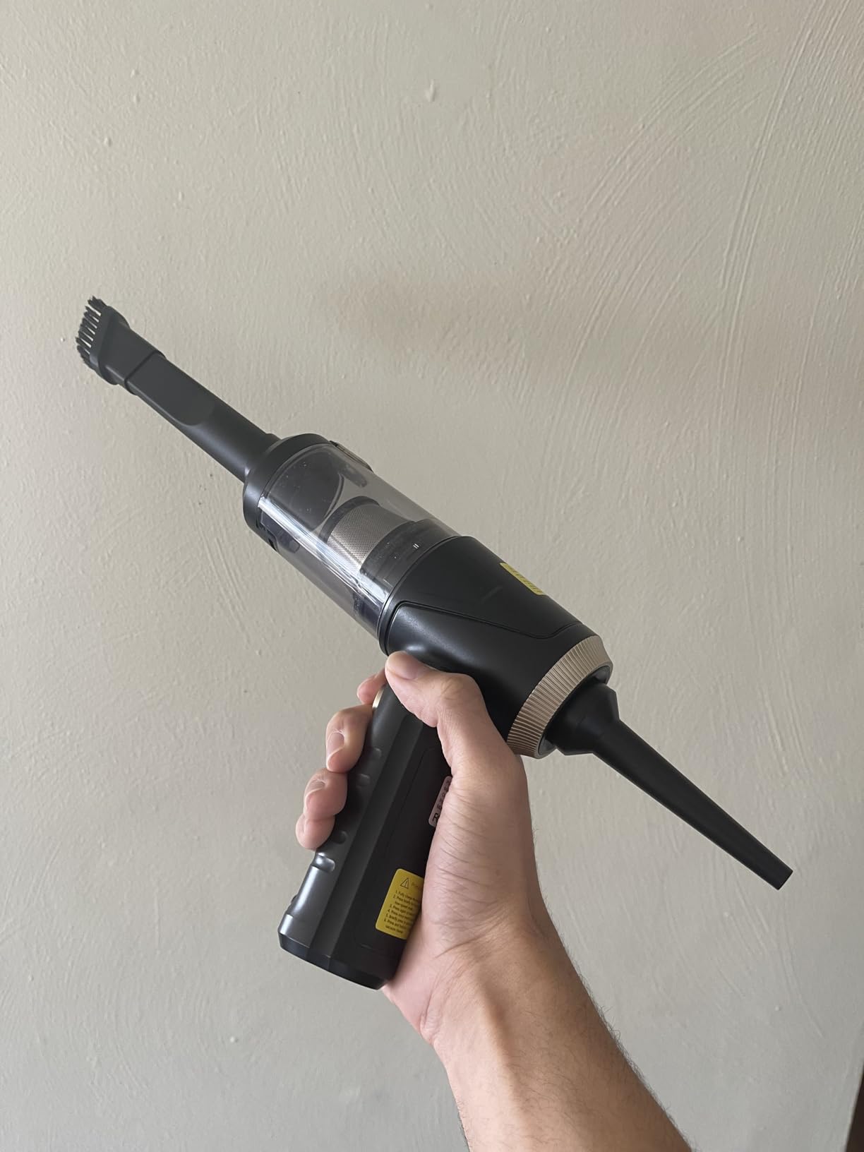 Handheld Vacuum Cleaner 21000Pa Suction with Brushless Motor, 4-in-1 Portable Mini Car Vacuum with 2 Suction Modes, Cordless Vacuum with LED Light, Type-C Charge customer photo 1