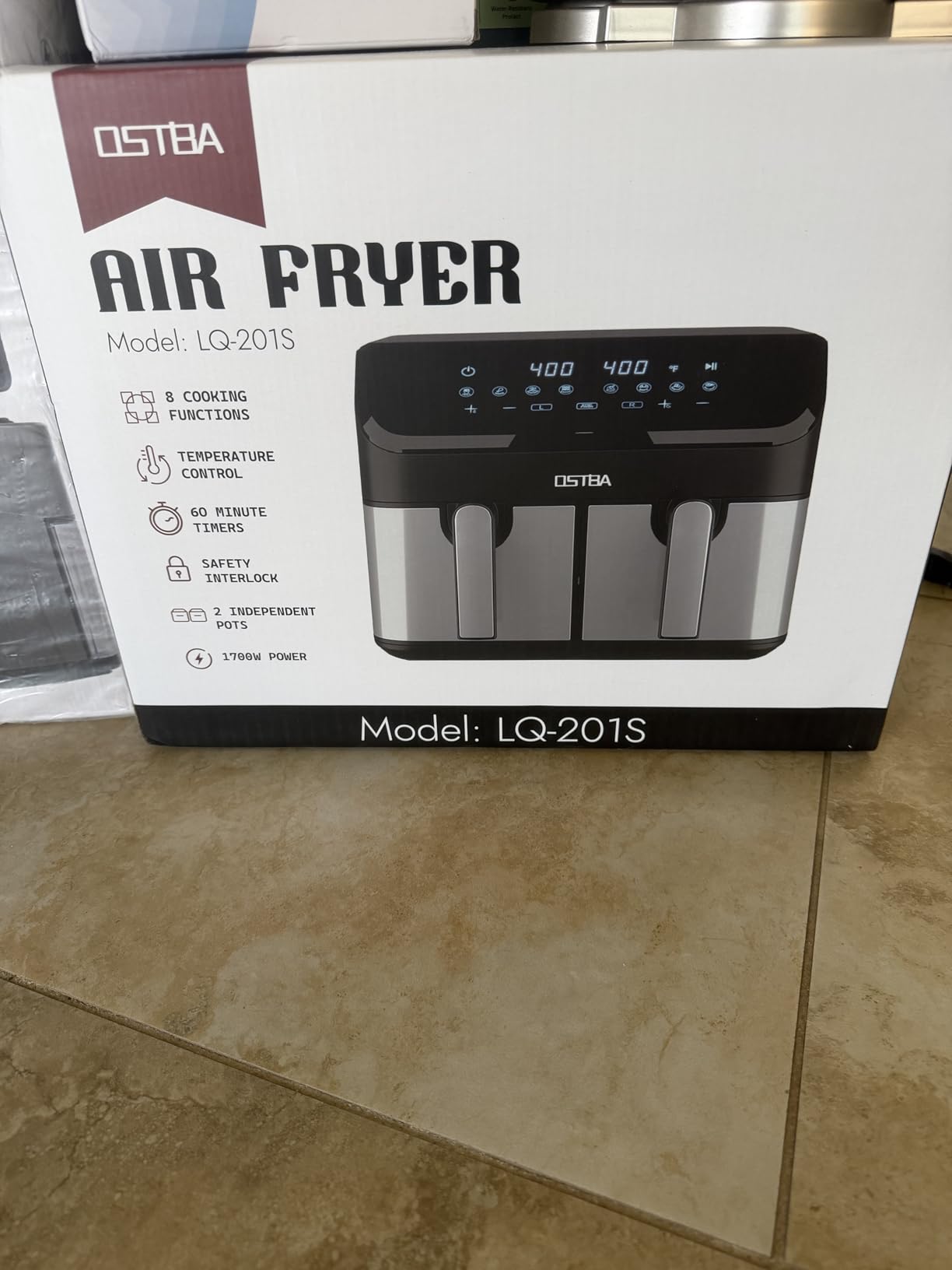 OSTBA 2.5QT Air Fryer for 1-2 People customer photo 1