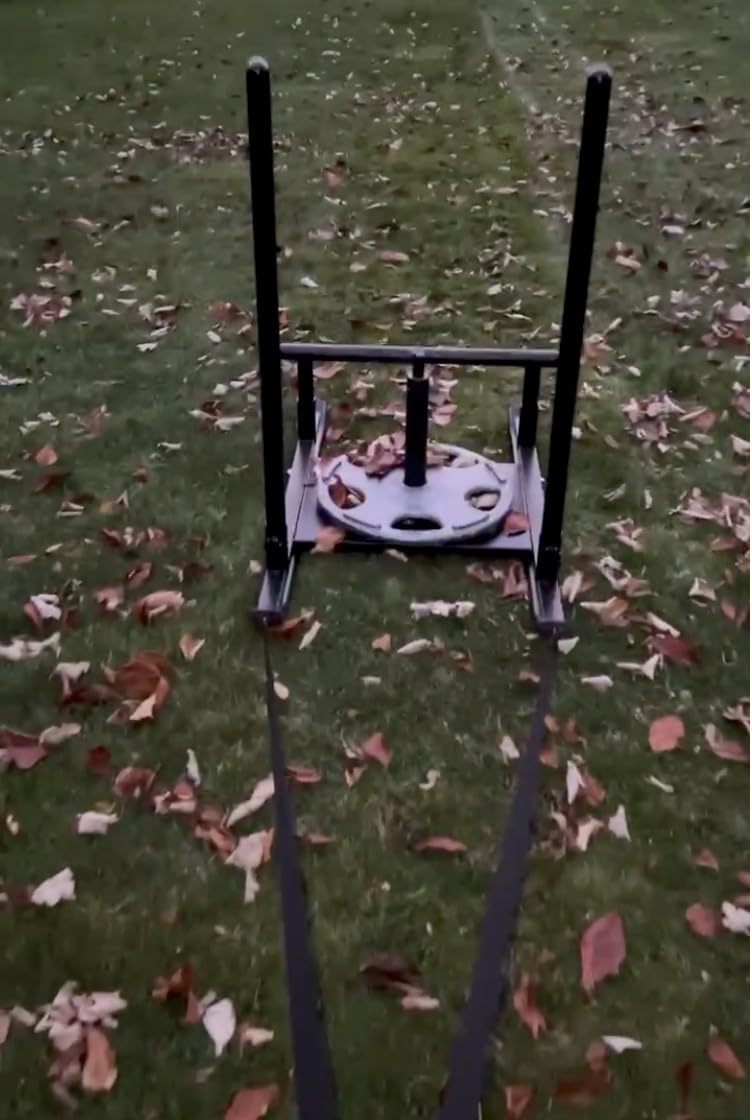 Kipika Weight Sled, Workout Sled, Fitness Strength Training Sled customer photo 2