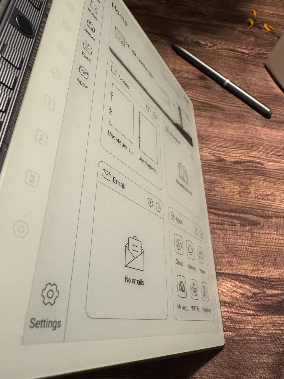 Penstar eNote 2 - The Whitest Paper Tablet | 10.3 inch 300 PPI Pen-Only Screen E-Ink Writing Tablet, Digital Notebook Includes Folio Cover & Two B5 Pens customer photo 1