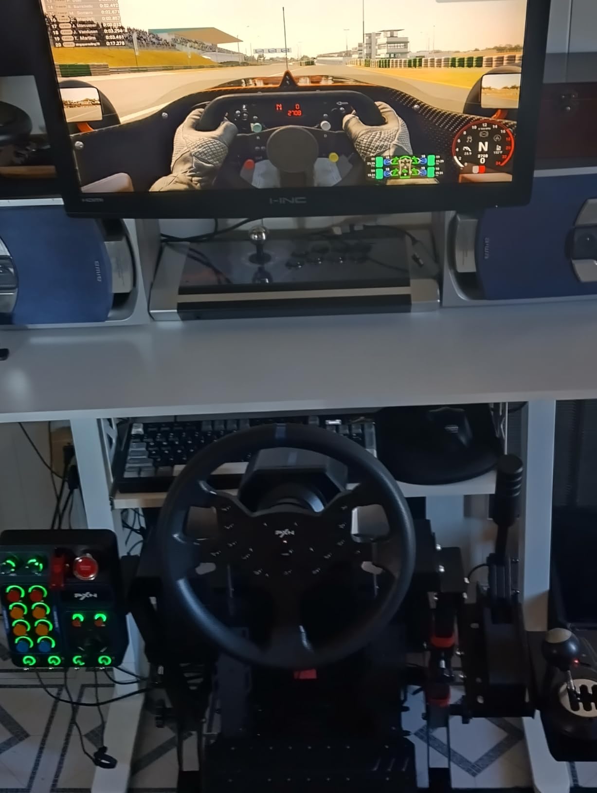 PXN PD HM Brake&Throttle Sim Racing Pedals - All-Metal 2-Pedal Set with Hall Sensors, Adjustable Angle & Height, USB-A/Type-C/RJ45 Connectivity, Compatible with PC V99/V10/V12/VD Wheel Bases customer photo 1