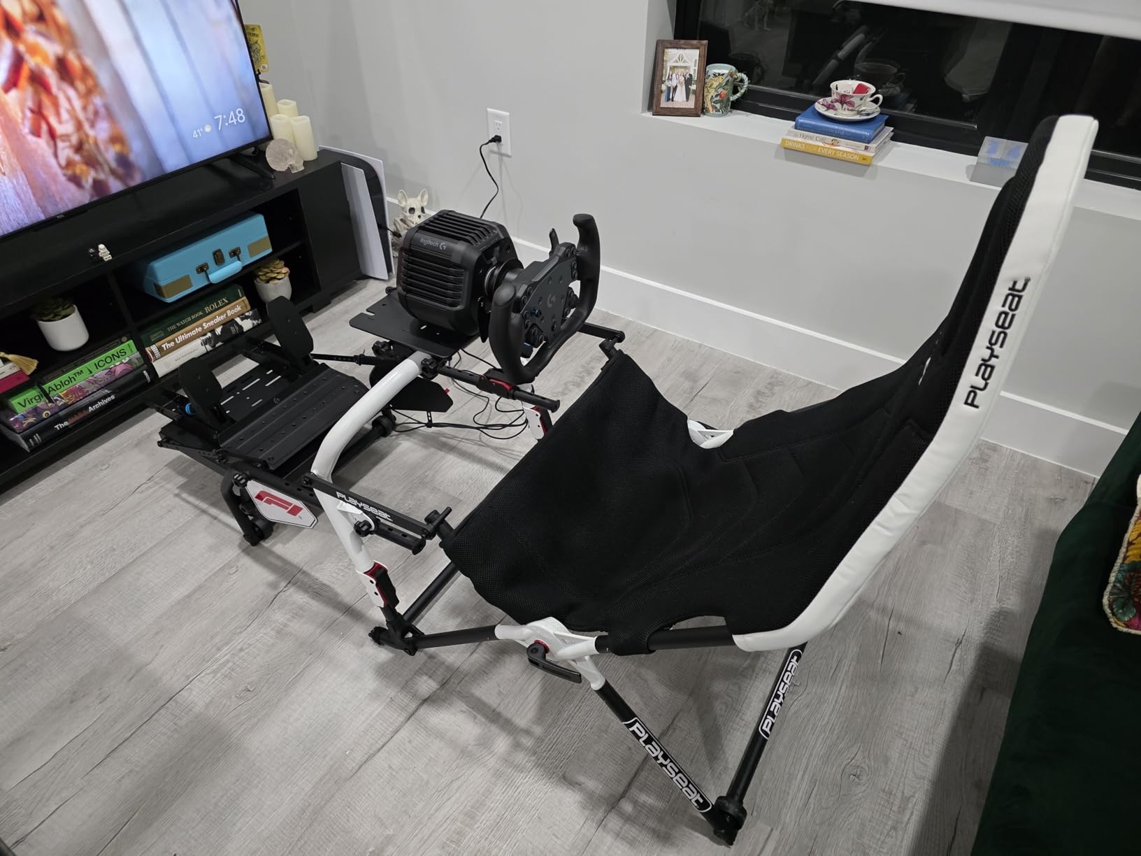Playseat Challenge DD - F1 Edition, Foldable Racing Simulator Cockpit, Direct Drive, Logitech, Thrustmaster, Moza, Fanatec, Formula Racing Simulator customer photo 2