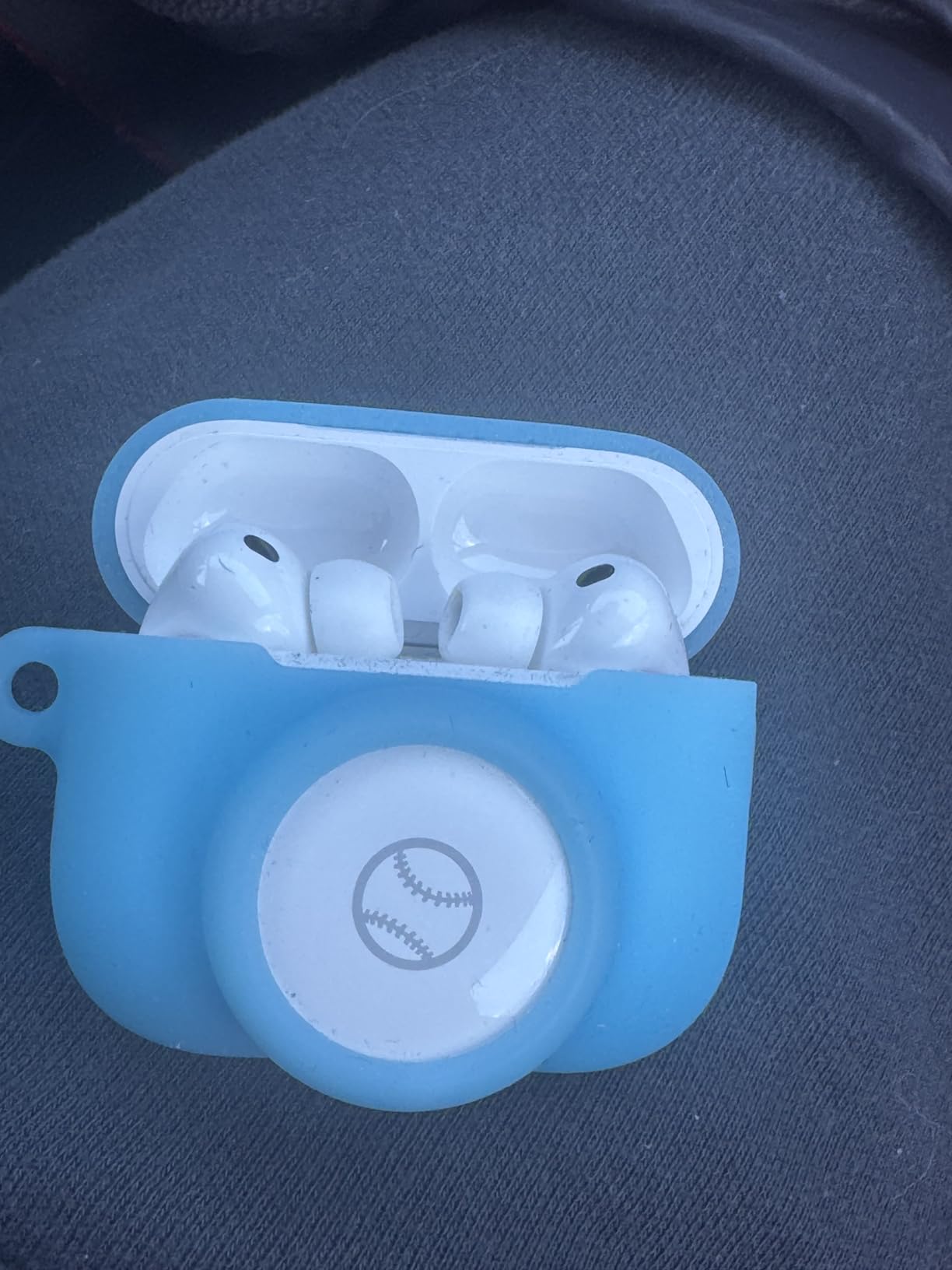 2 in 1 Silicone Case Compatible with AirPods Pro 3 and AirTag, Shockproof Protective Case Cover for AirPods Pro 3rd Generation 2025 with Cleaner Kit & Carabiner (Black) customer photo 1