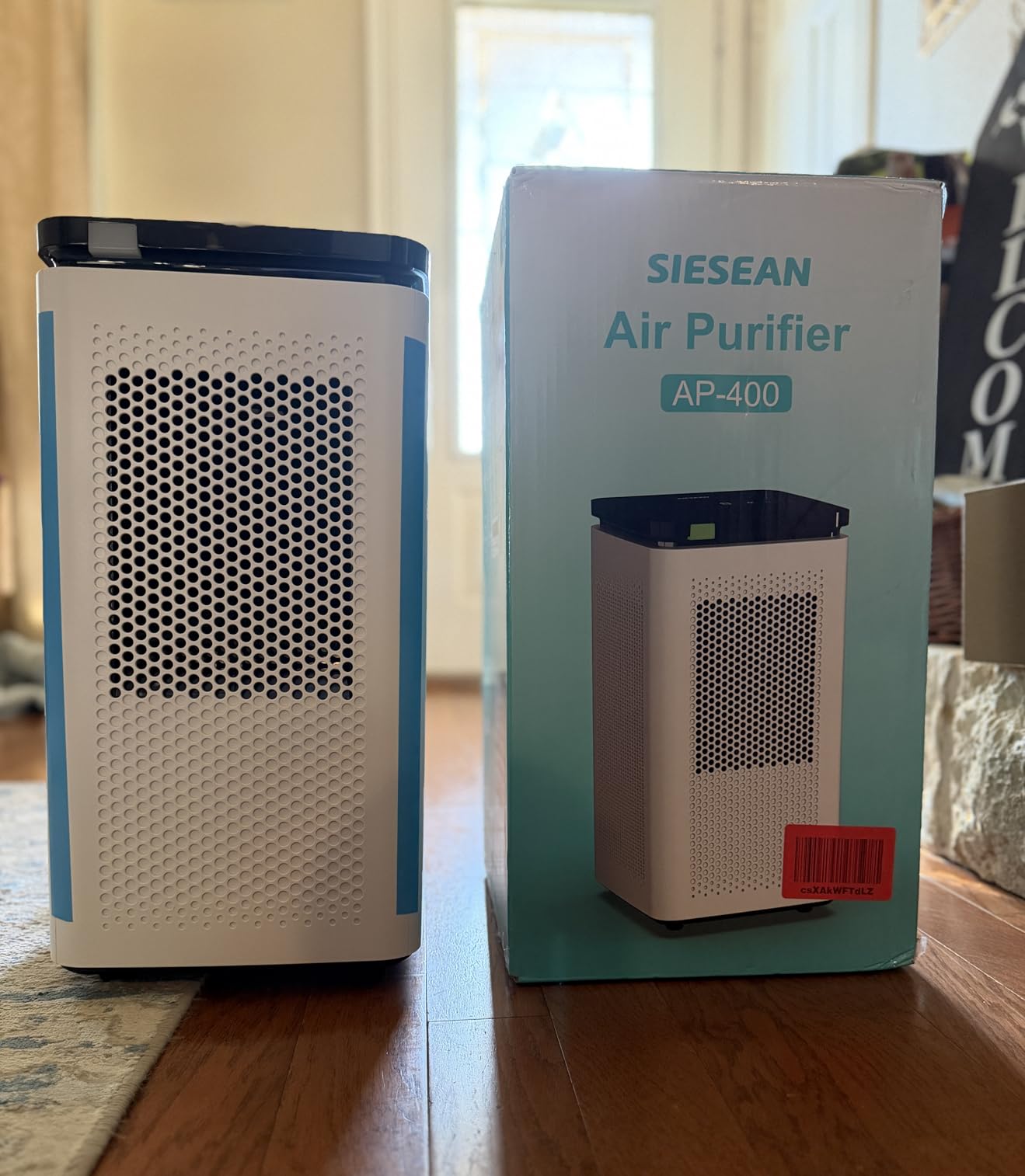 Air Purifiers for Home Large Rooms up to 3500 Ft², H13 True HEPA 0.1 Micron 99.97% Filtration with Carbon Filter, 235 CFM CADR, for Pollen, Pet Odor, Smoke, VOCs, 30dB Sleep Mode, PM2.5 Display customer photo 2