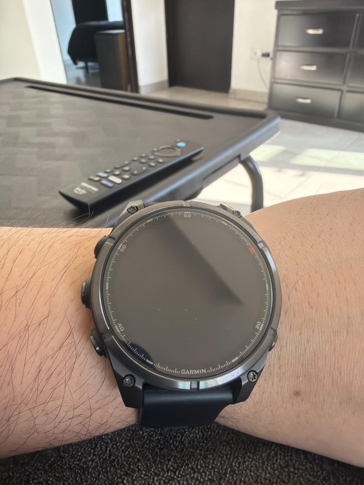 Garmin fēnix 8 Pro, 51mm, AMOLED Display, Premium Connected Multisport GPS Smartwatch, inReach Technology, Sapphire, Titanium with Graphite/Black Silicone Band customer photo 2