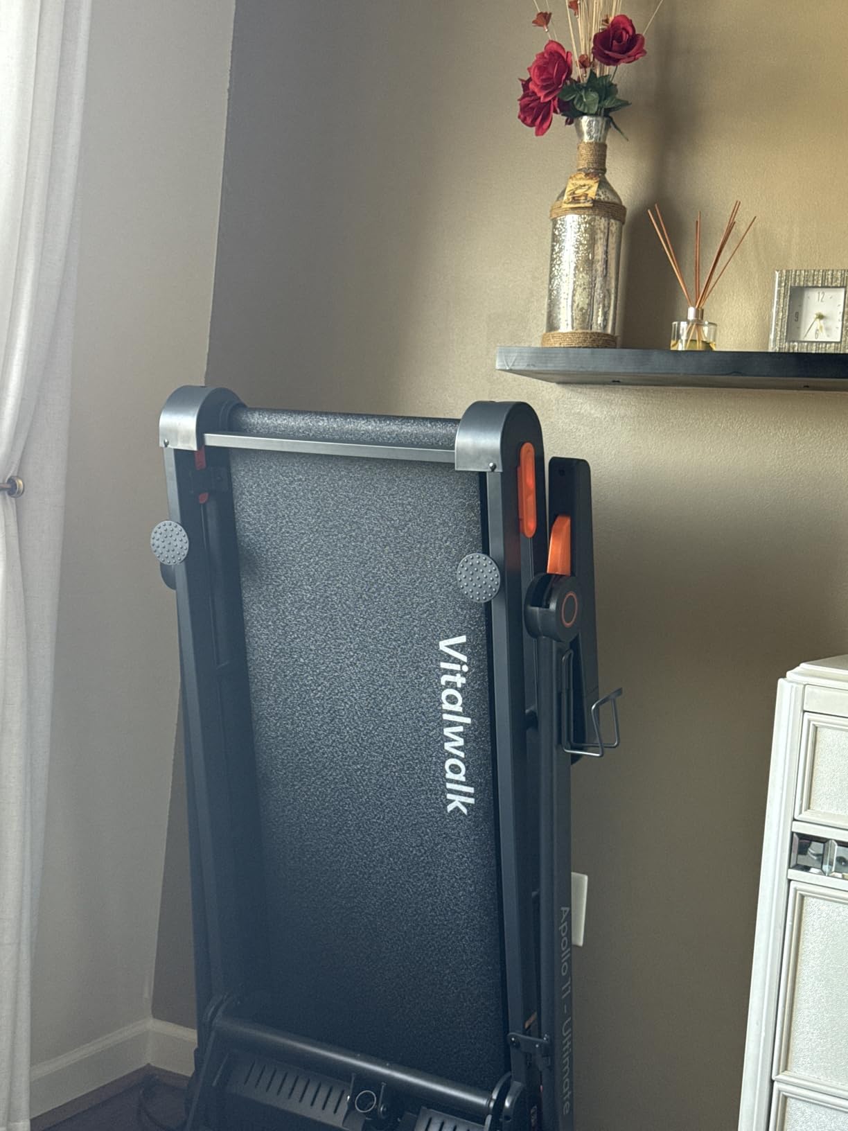 Vitalwalk Foldable Treadmill with Auto Incline, Commercial 49