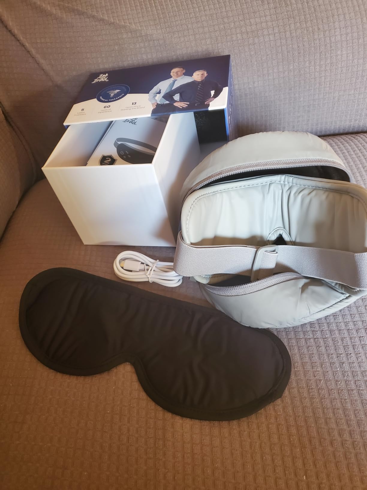 BOB AND BRAD Eye Massager with Heat and Cooling Voice Control, EyeOasis 3 - Heated Eye Massager for Migraines & Dry Eyes Relief customer photo 1