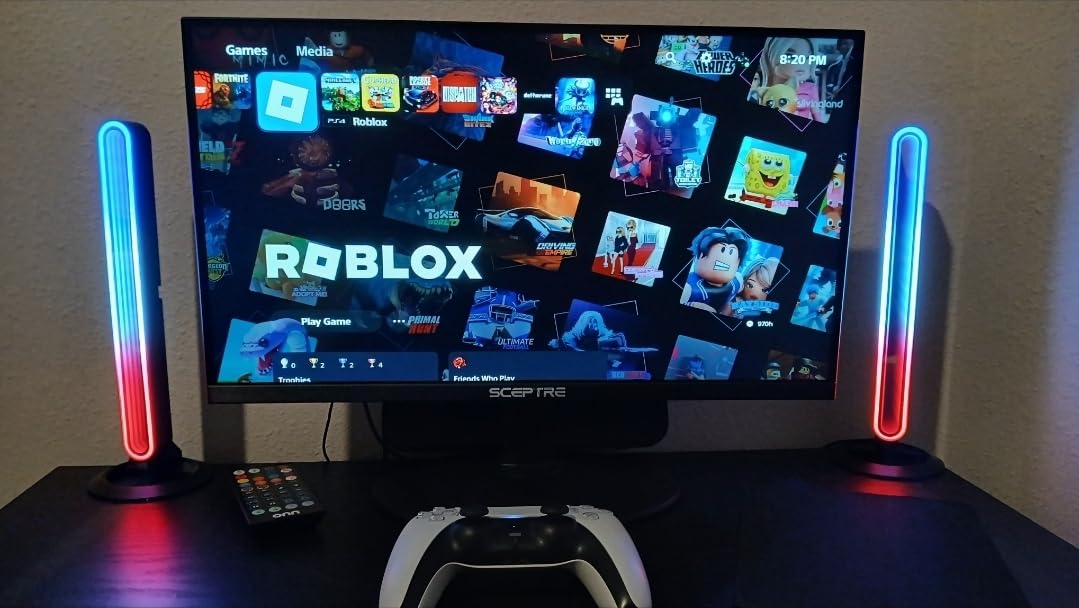 Sceptre New 22-Inch Gaming Monitor, FHD 1080p, Up to 144Hz, HDMI, DisplayPort, Built-in Speakers customer photo 1