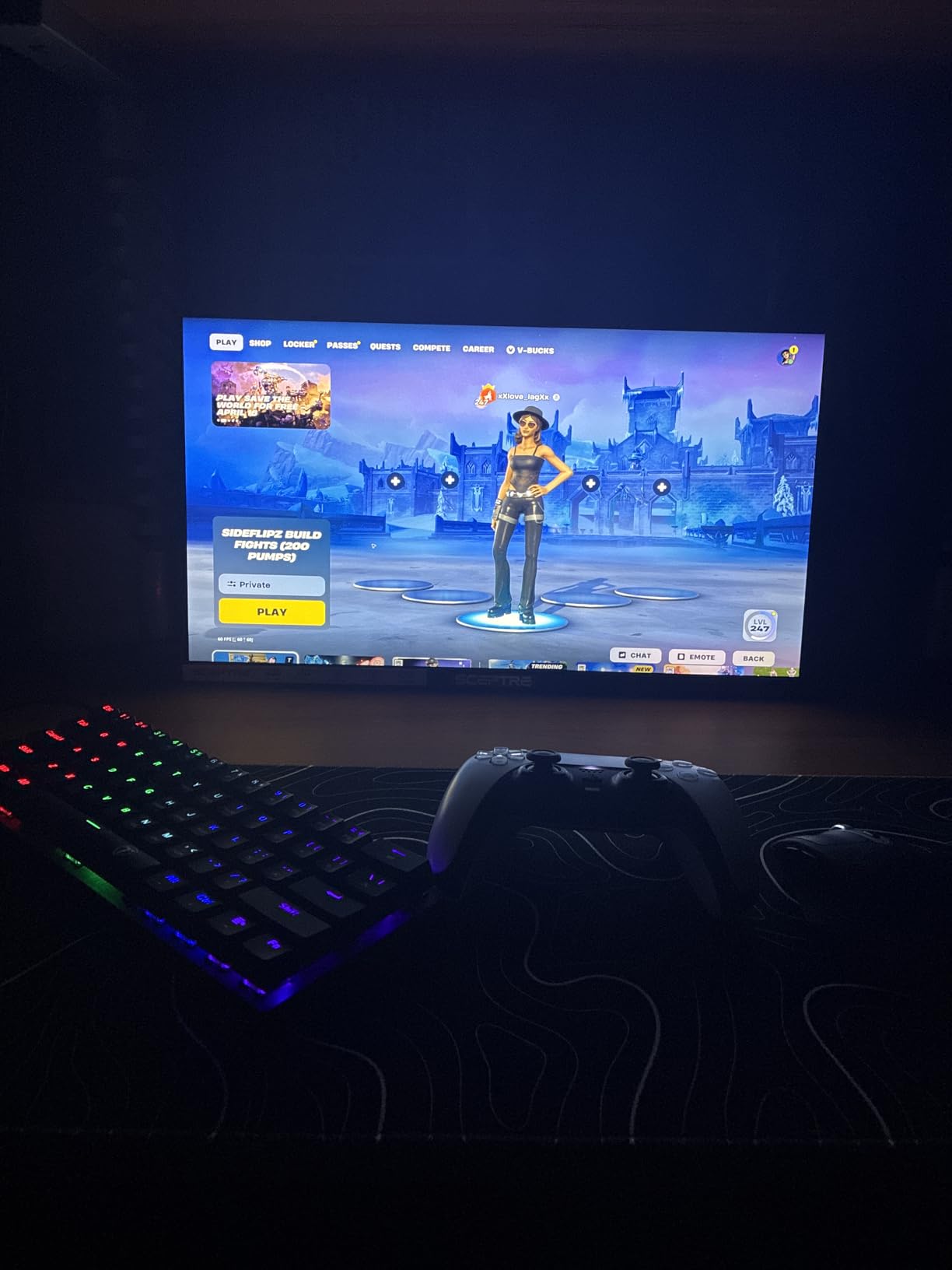 Sceptre New 22-Inch Gaming Monitor, FHD 1080p, Up to 144Hz, HDMI, DisplayPort, Built-in Speakers customer photo 2
