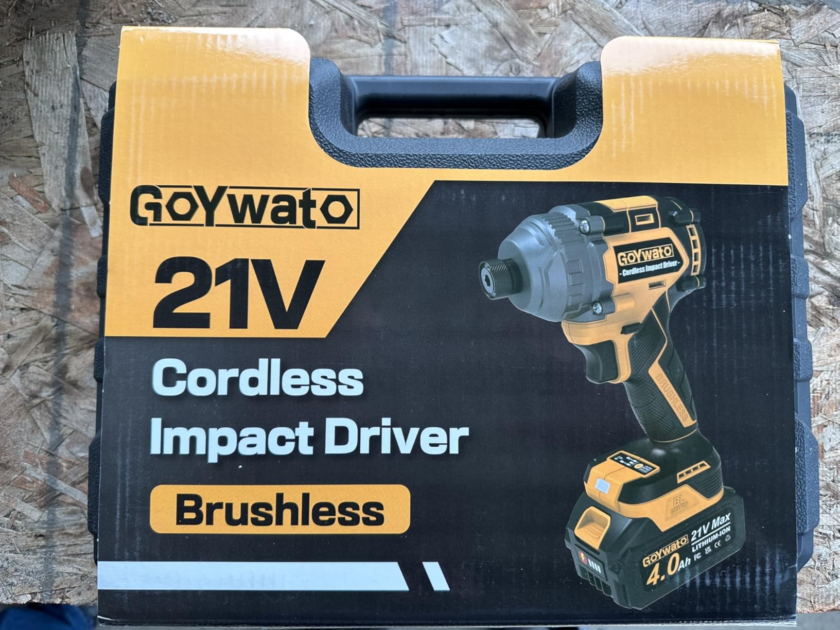 Cordless Impact Driver 2655In-lbs(300N·m) - 21V 1/4