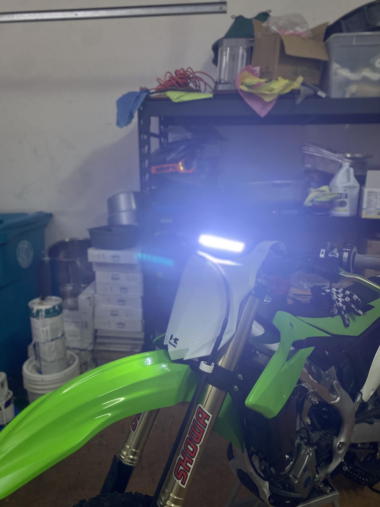 Vastfire 17 LED Bike Lights 5000 Lumen, Super Bright Bicycle Light for Night Riding, USB Rechargeable Bike Headlight and Taillight, Waterproof Wide Beam Bike Front Light with Digital Power Display customer photo 2