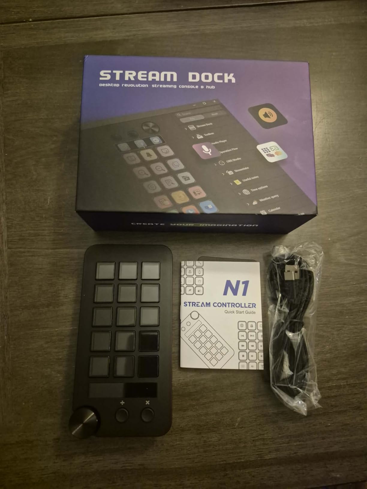 Streaming Deck for Live Streamers,Game commands keyboard for Gamers,Macro pad for Content Creators,Soundboard Keypad for OBS and Youtube,Three Modes(Shortcut Keys,Calculator,Numeric Keypad) customer photo 1