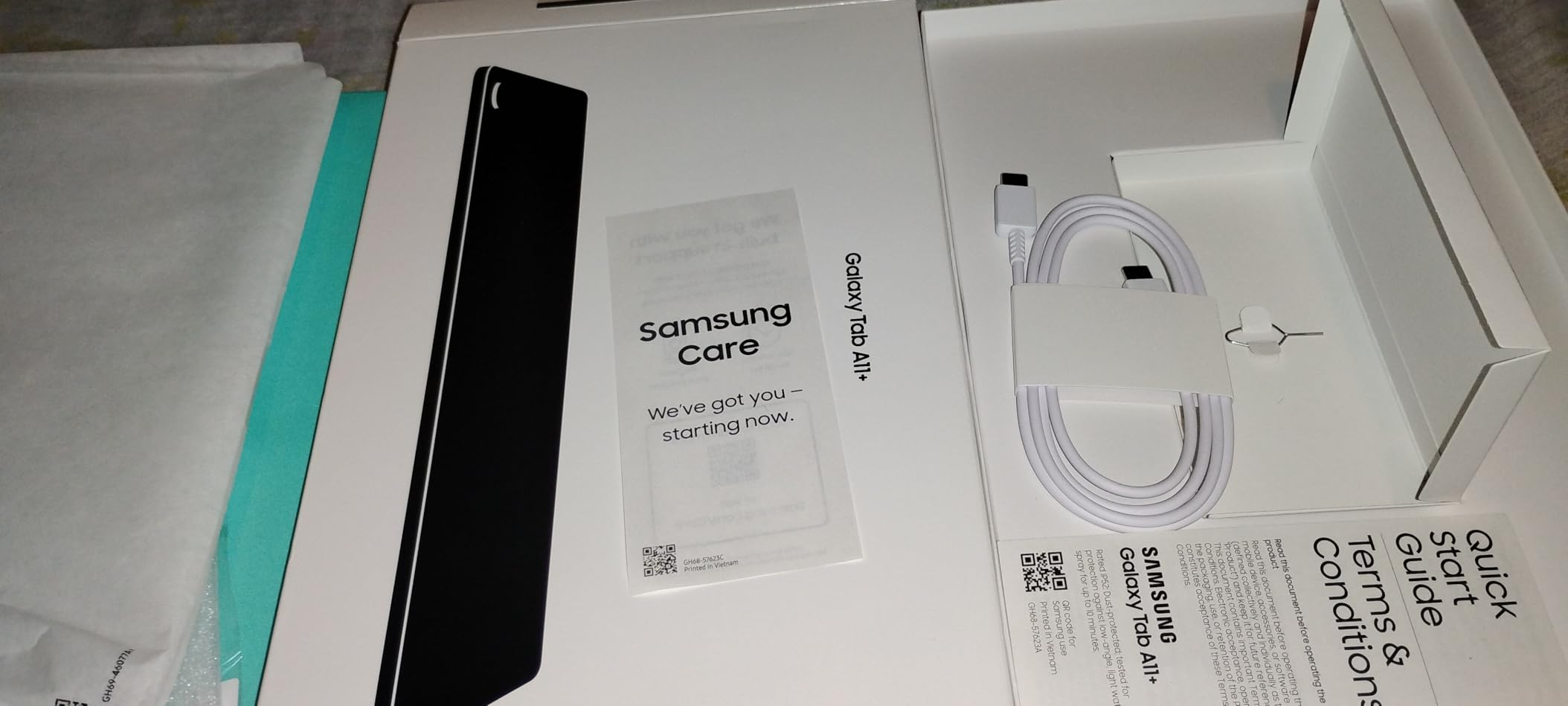 Samsung Galaxy Tab A11+ 6GB RAM, 128GB Storage, Optimized Performance, Long Lasting Battery, Expandable Storage, Large Display, Dolby Atmos Speakers, AI Assist, Slim, Light, 2 Year Warranty, Gray customer photo 1