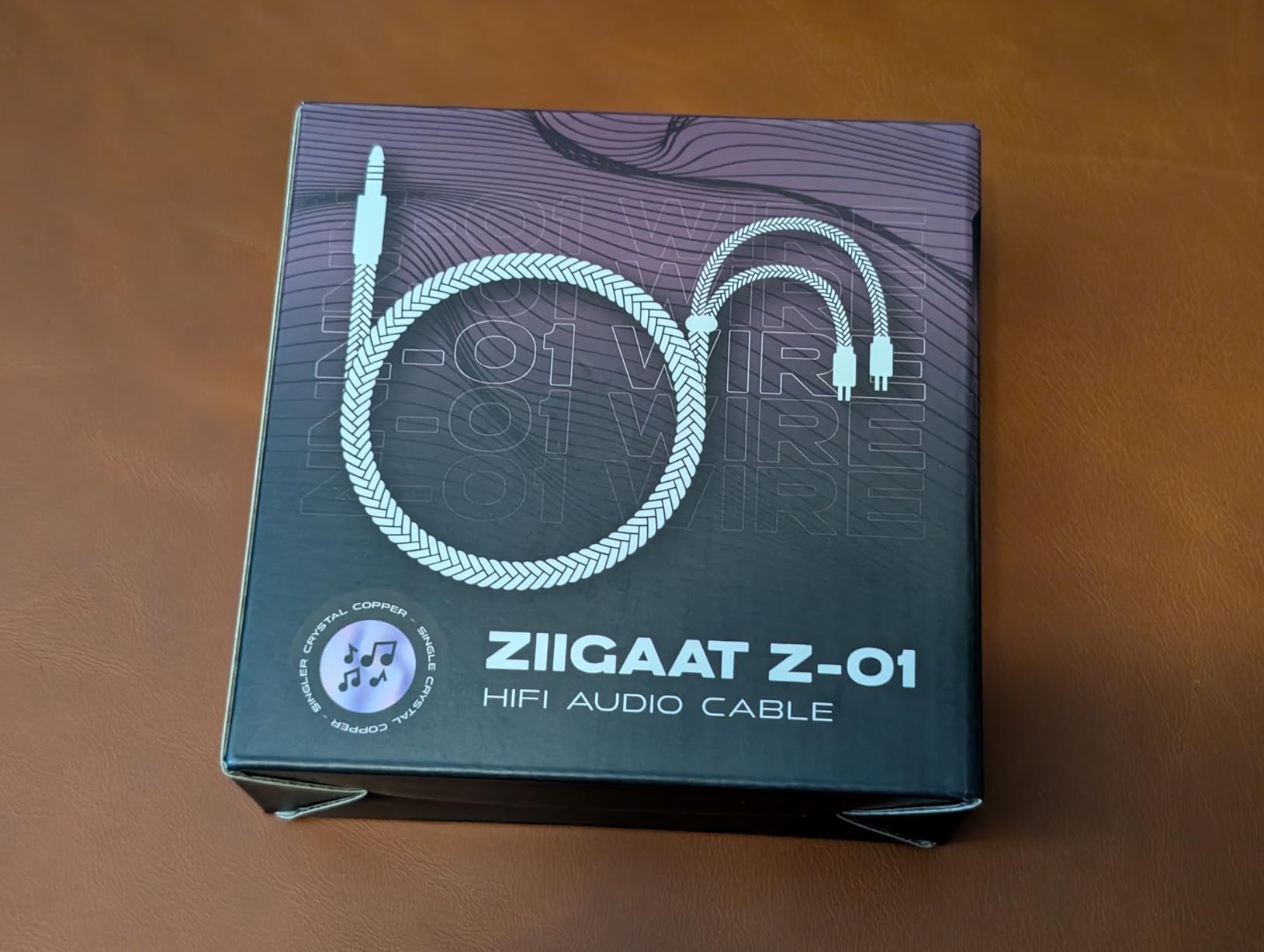 Linsoul ZiiGaat Z-01 IEM Cable, 4 Core Single Crystal Copper Wire, in Ear Monitor Cord with 3.5mm Plug, Detachable 0.78mm 2Pin Connector for HiFi Wired Earbuds customer photo 2