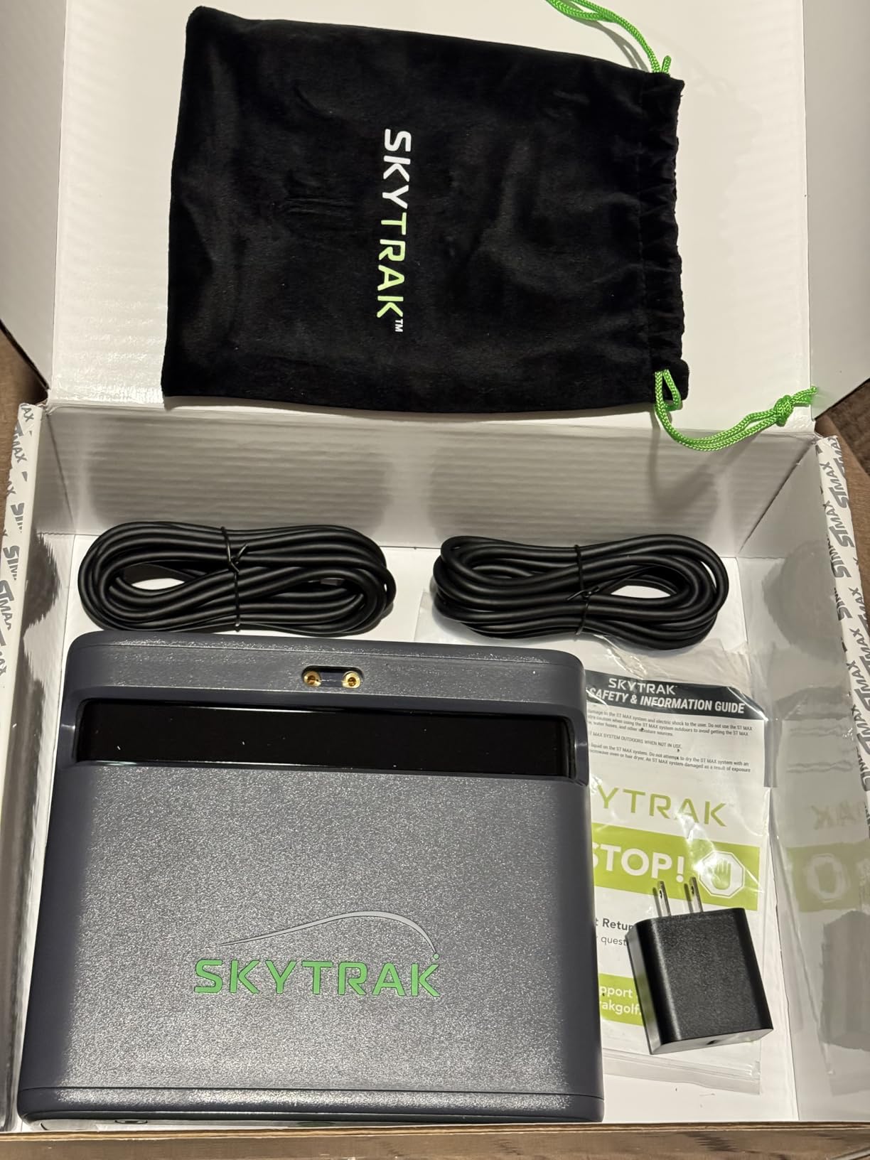 SKYTRAK ST MAX Launch Monitor - GOLFTEC Speed Training, Dual Doppler Radar & Photometric Cameras, Precision Ball & Club Data customer photo 2