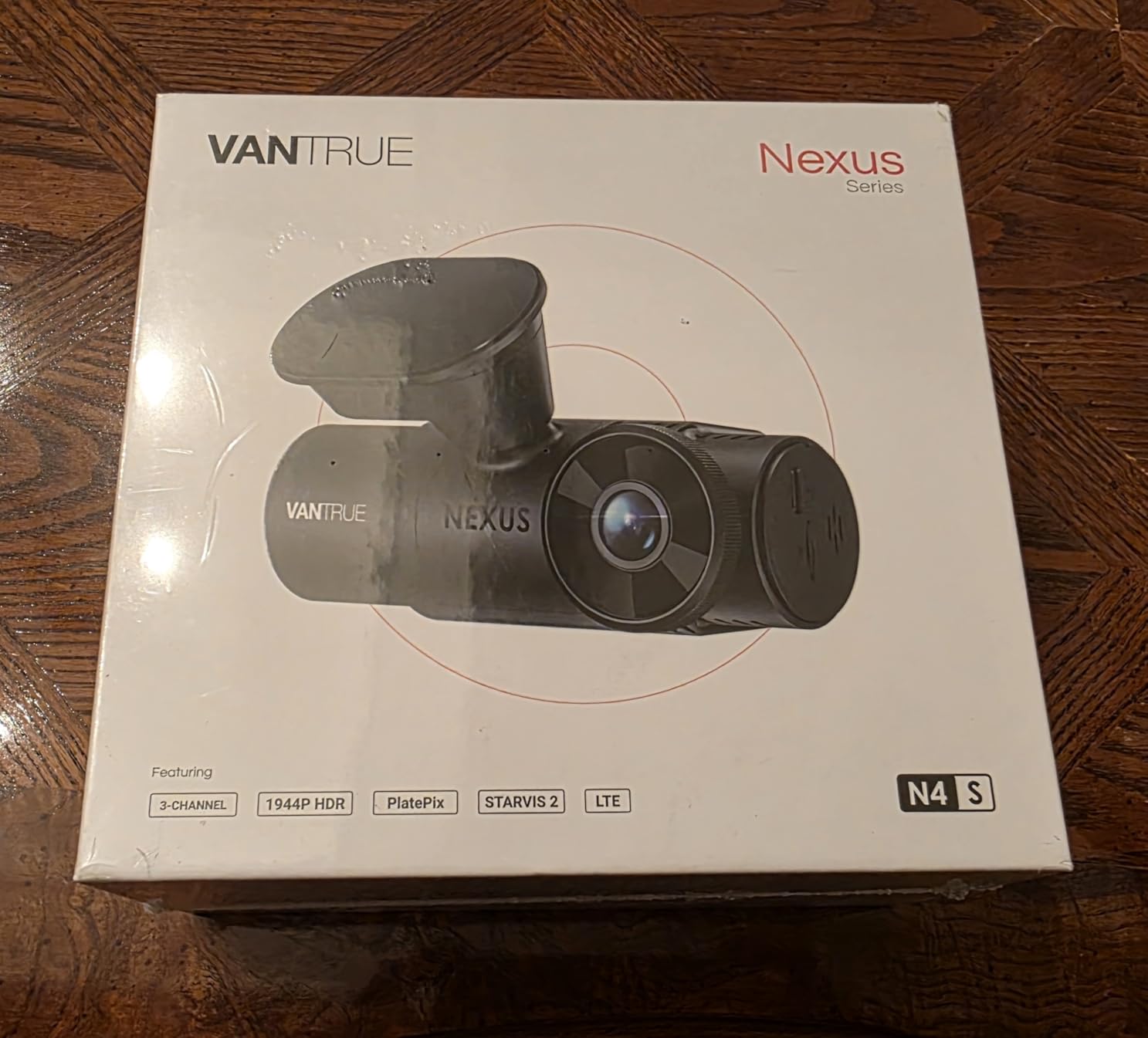 Vantrue New N4S 3 Channel Dash Cam, STARVIS 2 Night Vision, Front Rear Inside Dashcam for Cars, Front and Rear Dual Channel, PlatePix™ Tech, Parking Mode, Wi-Fi, GPS, 2