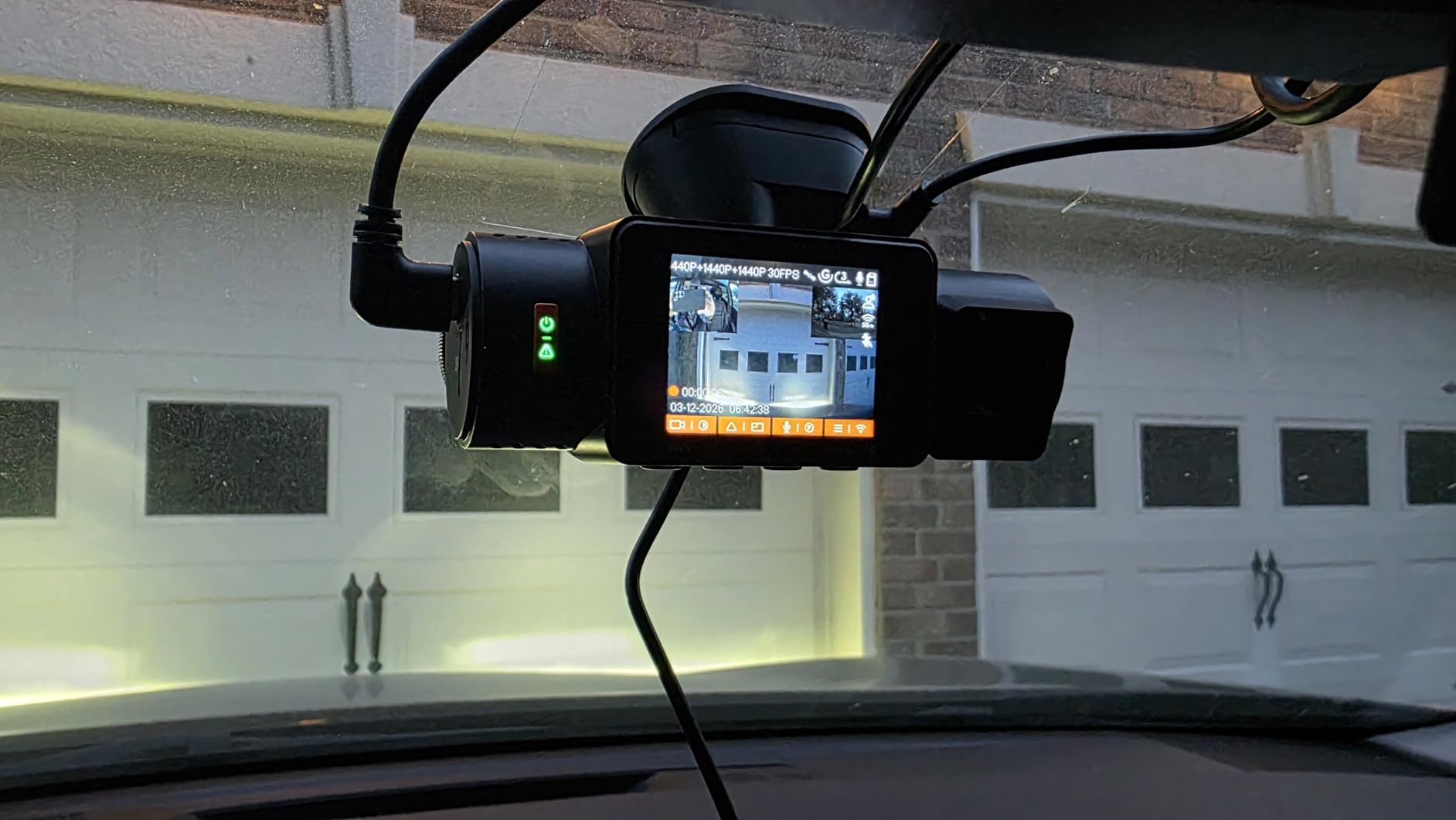 Vantrue New N4S 3 Channel Dash Cam, STARVIS 2 Night Vision, Front Rear Inside Dashcam for Cars, Front and Rear Dual Channel, PlatePix™ Tech, Parking Mode, Wi-Fi, GPS, 2
