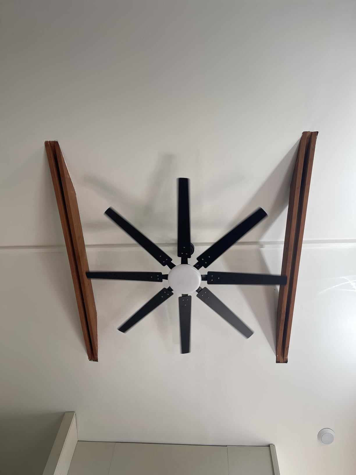 Amico Ceiling Fans with Lights, 72 inch Smart Ceiling Fan Compatible with Alexa/App/Remote Control, Reversible DC Motor, 6 Speeds, Dimmable 3CCT LED, Quiet Indoor/Outdoor for Living Room, Great Room customer photo 1